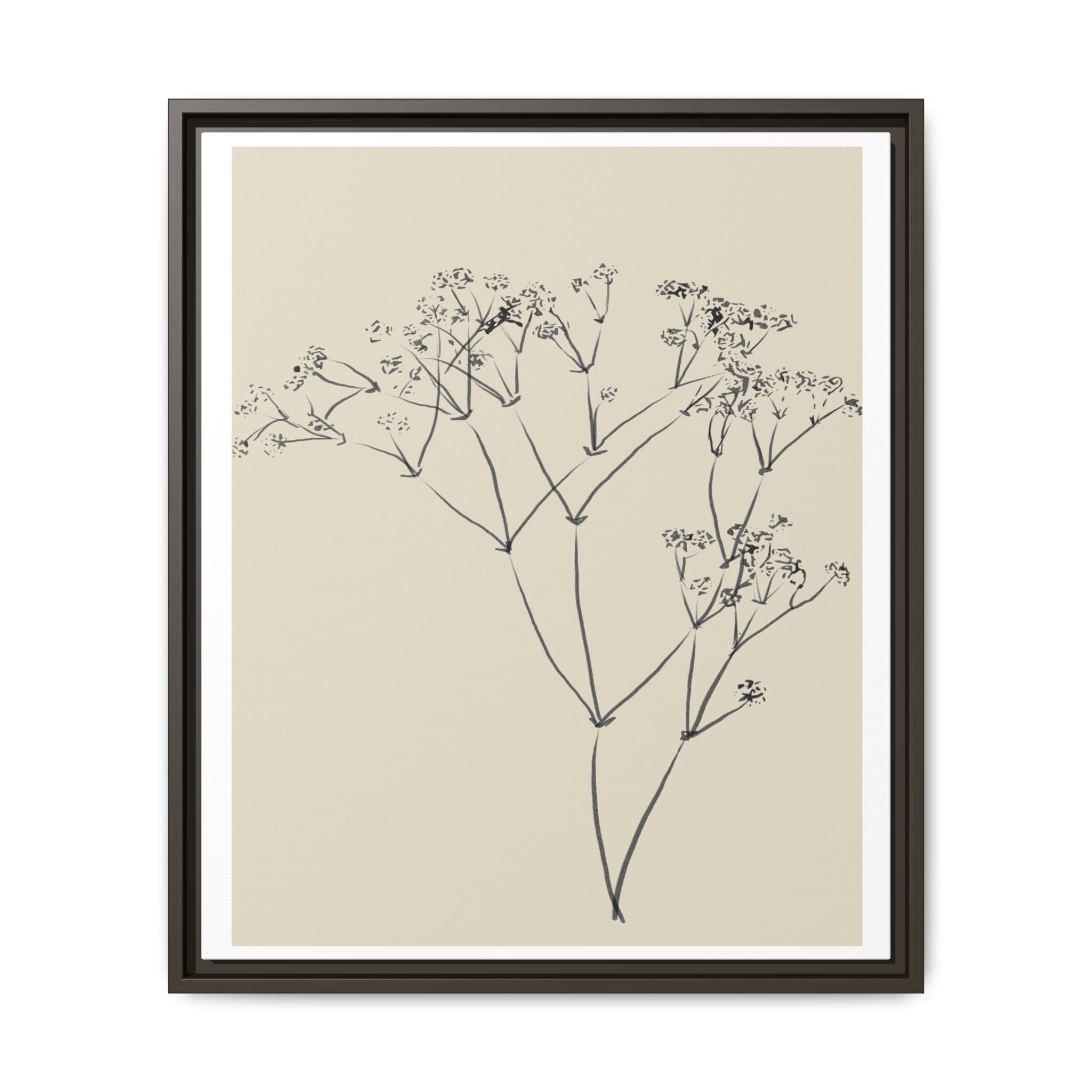 Soft Meadow Stillness - Framed