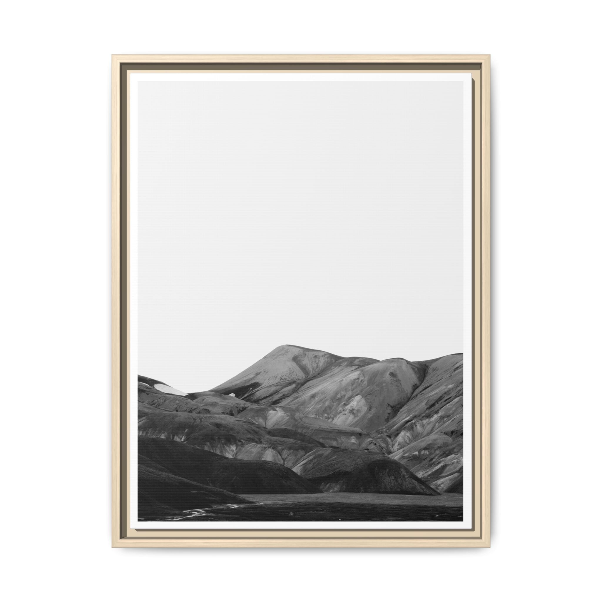 Silent Horizon Drift - Framed