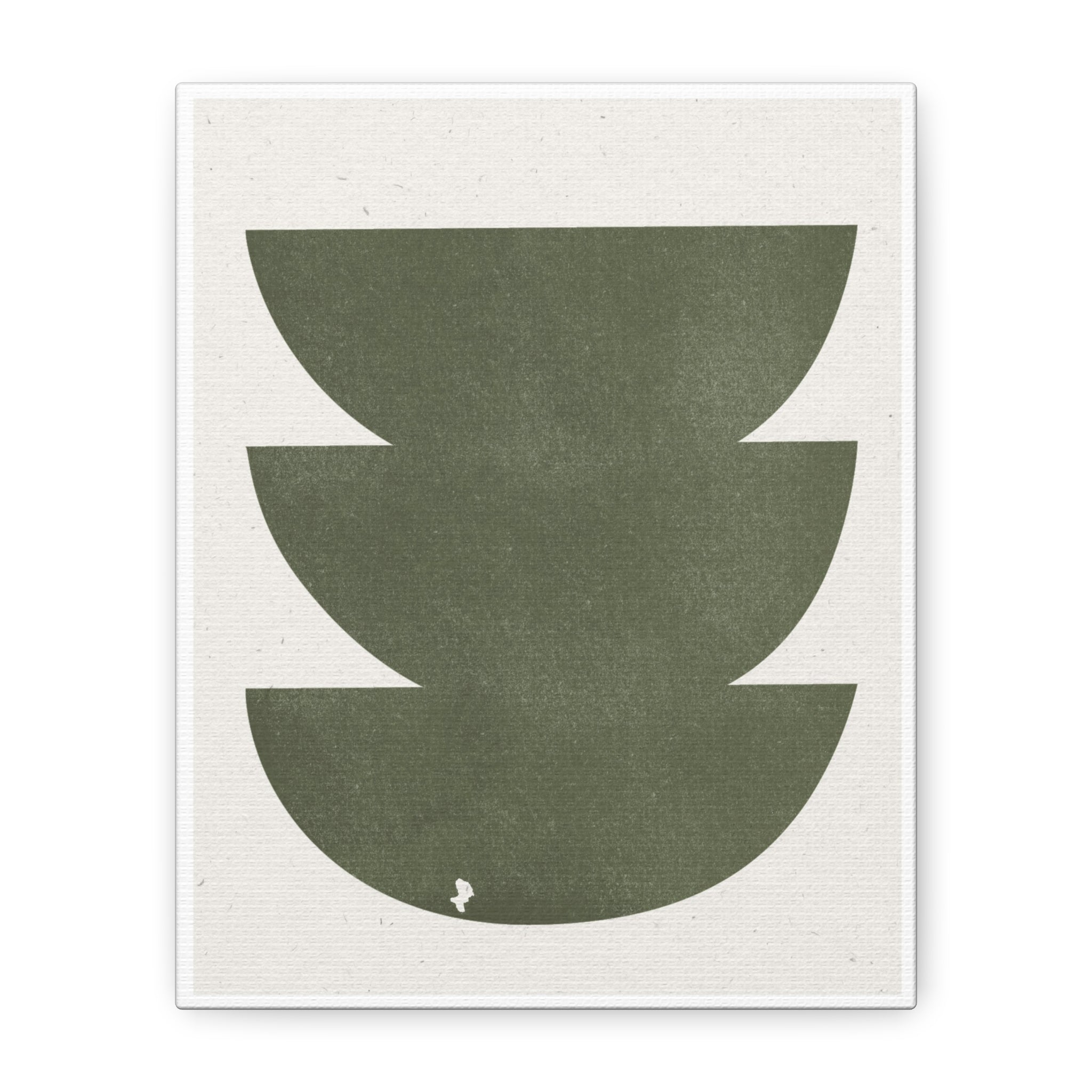 Olive Balance Forms - Canvas