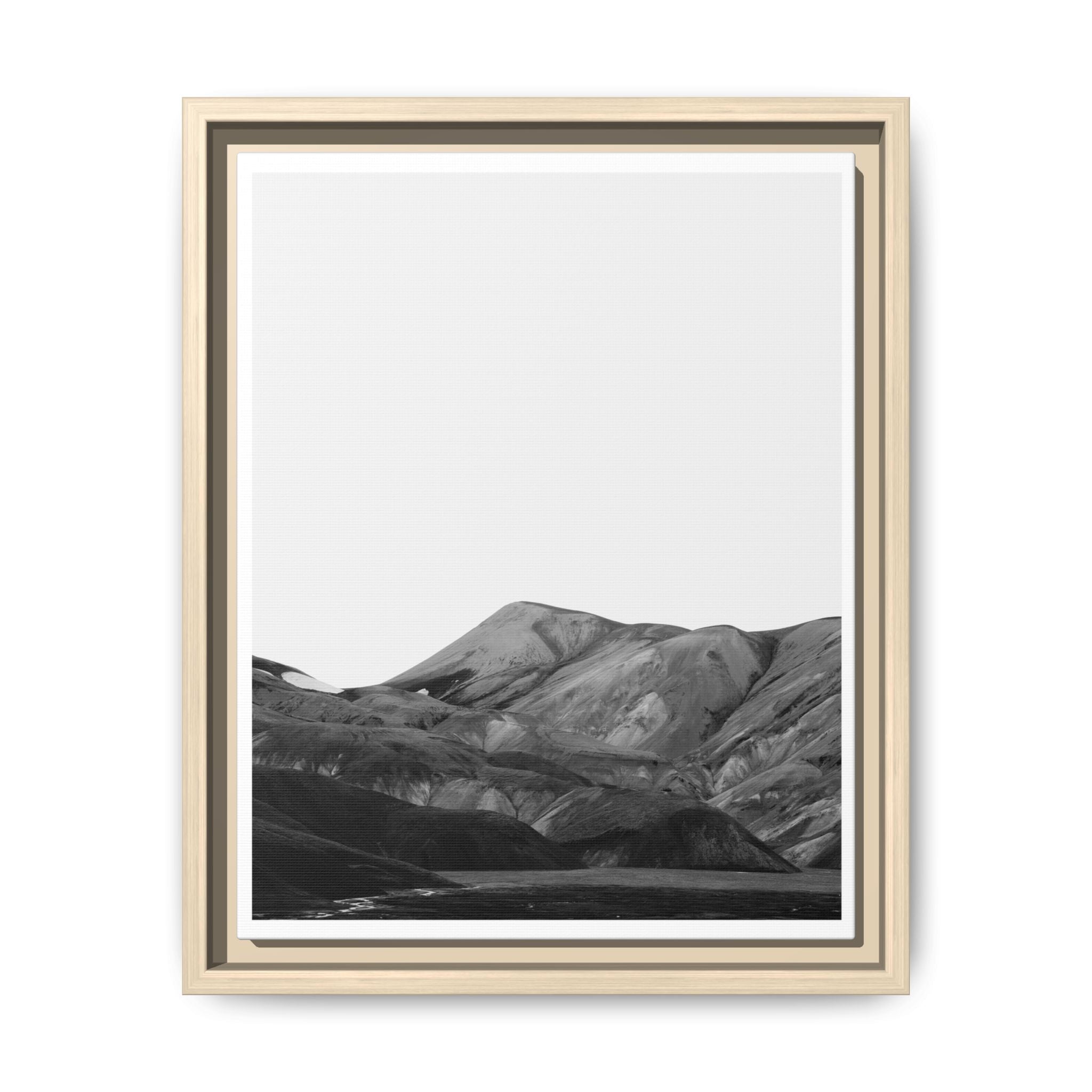 Silent Horizon Drift - Framed