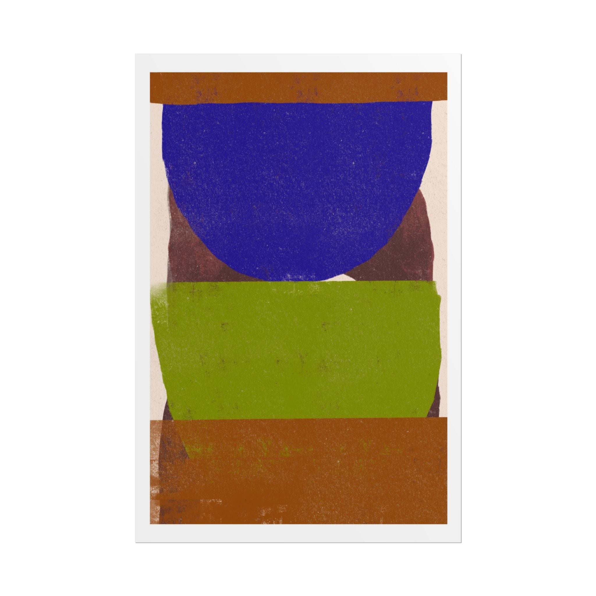 Cobalt Meadow Horizon - Poster