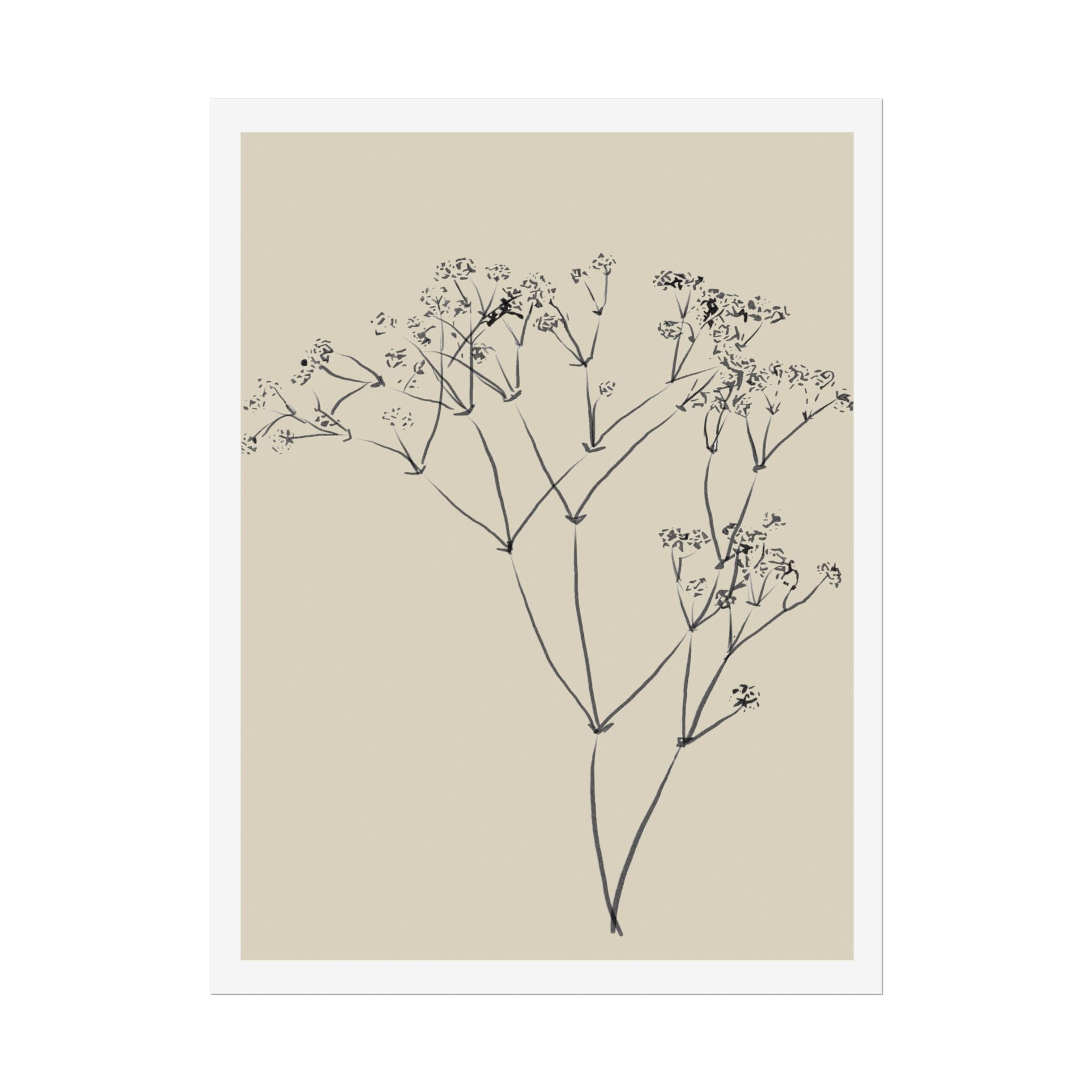 Soft Meadow Stillness - Poster