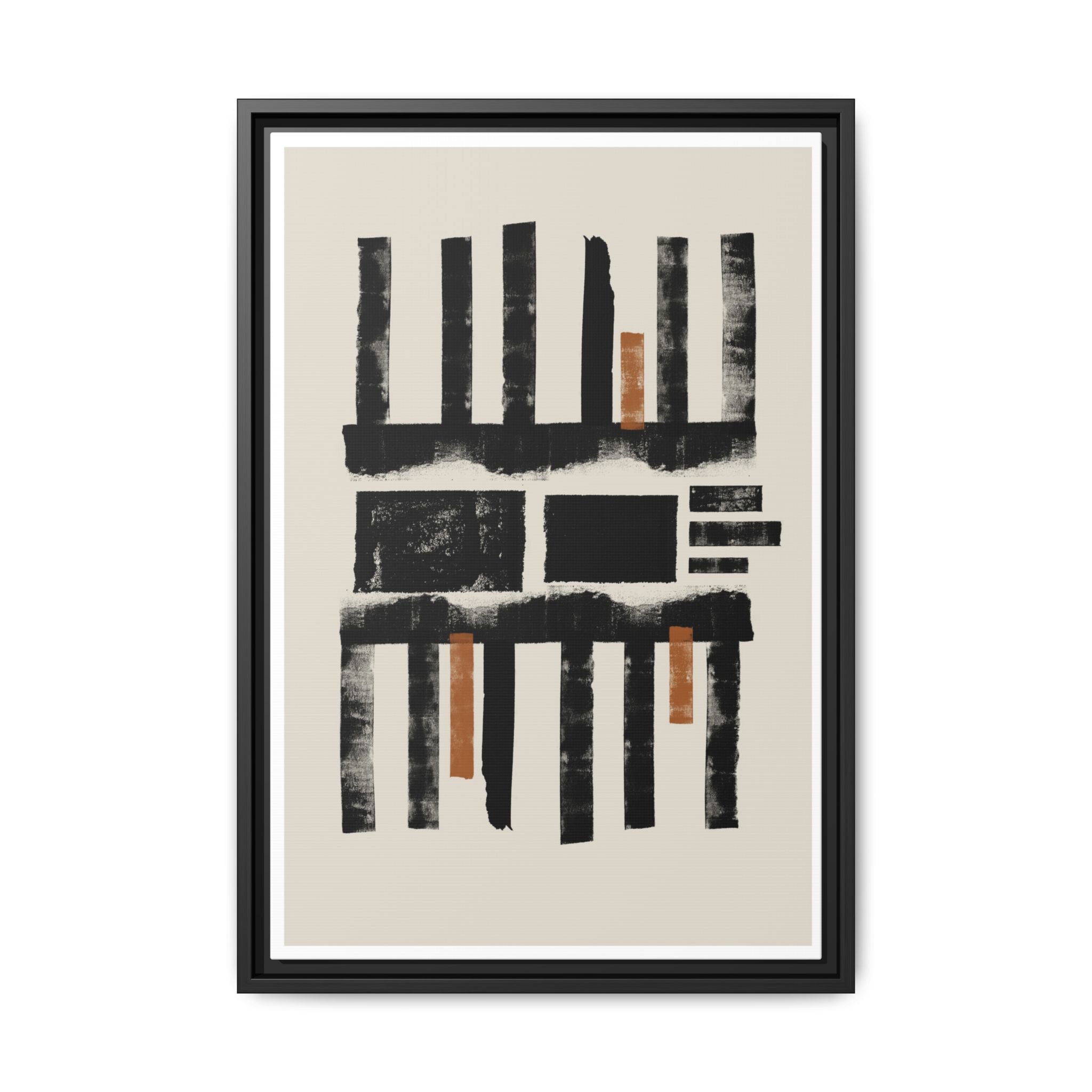 Amber Shadow Alignments - Framed