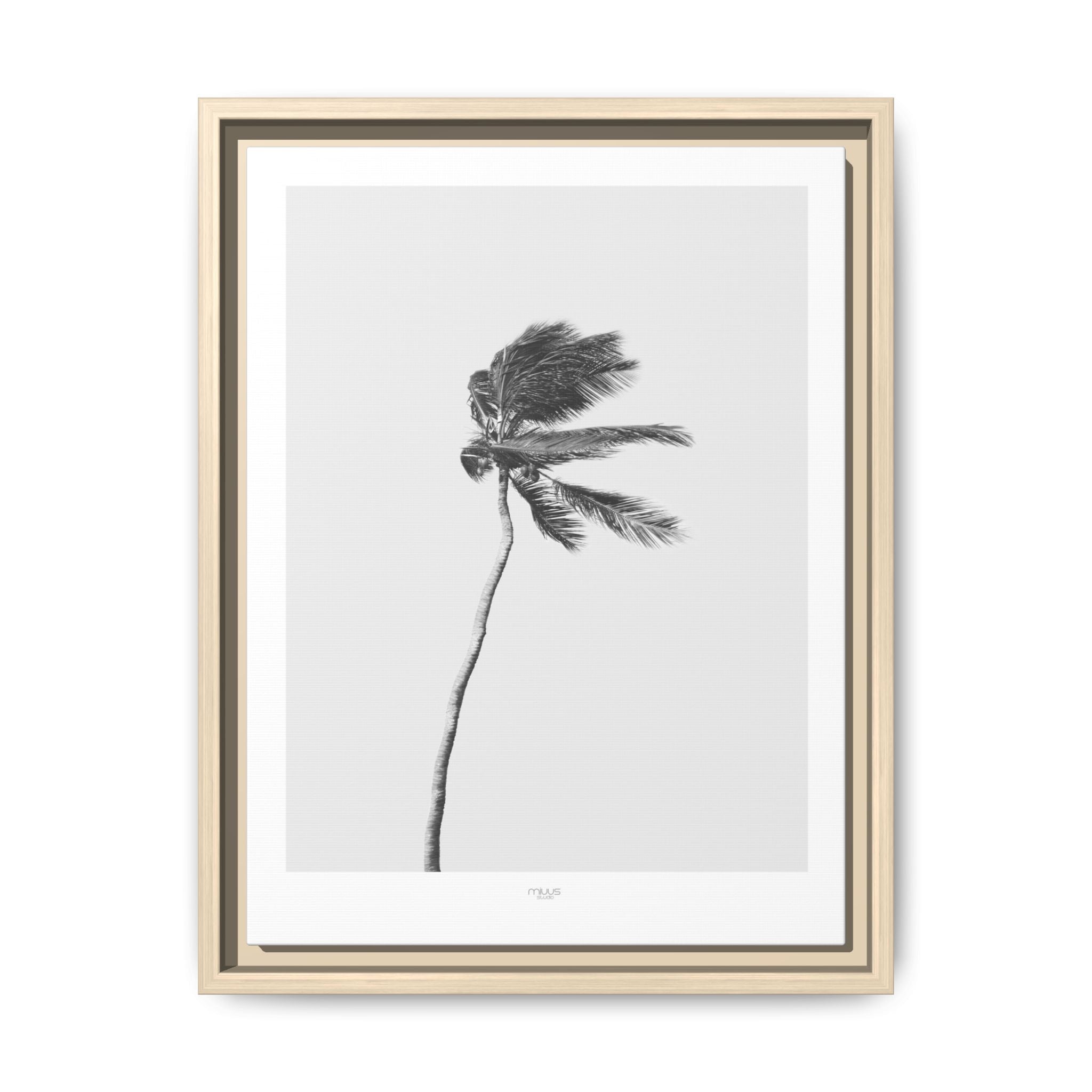 Coastal Silence Sway - Framed