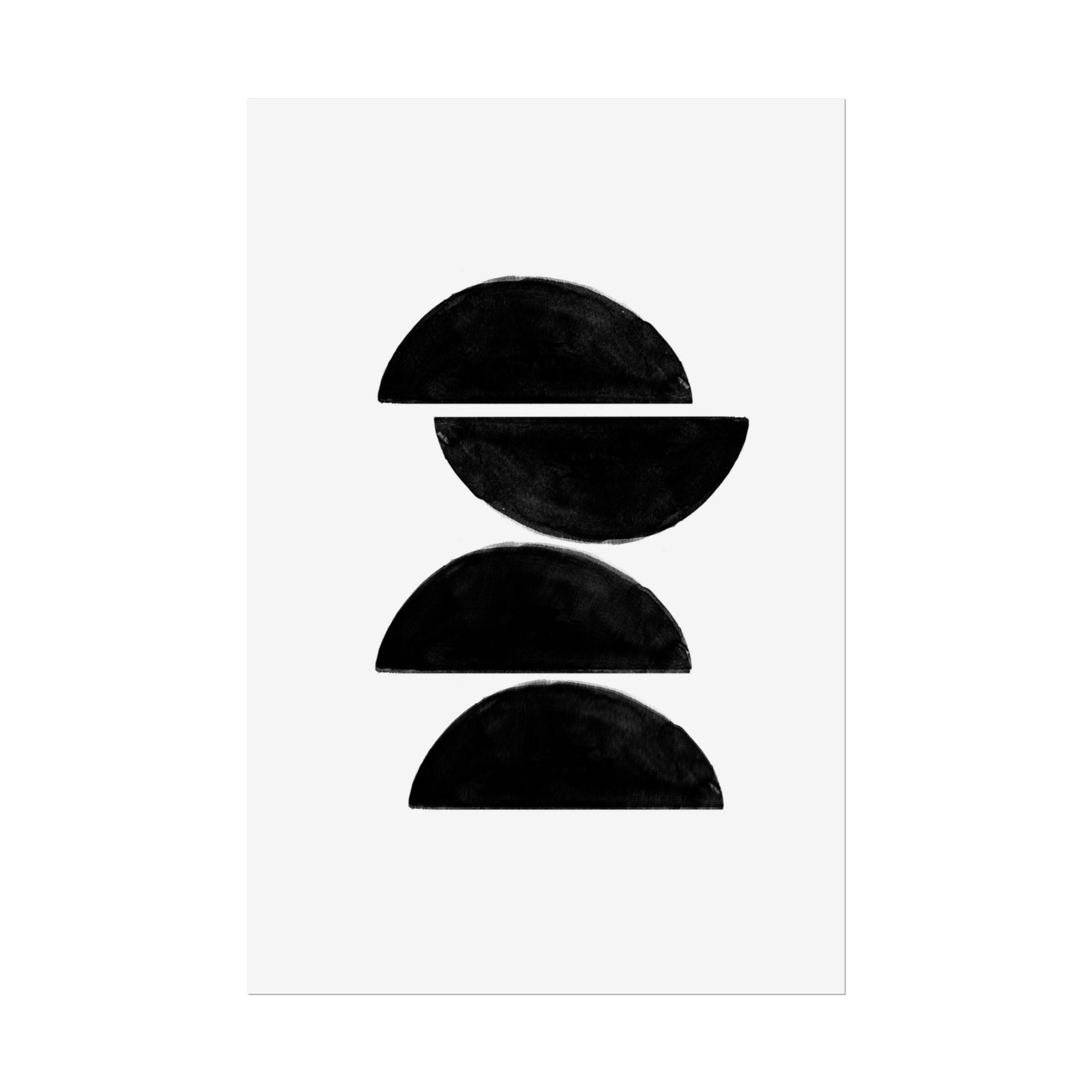 Noir Horizon Rhythm - Poster