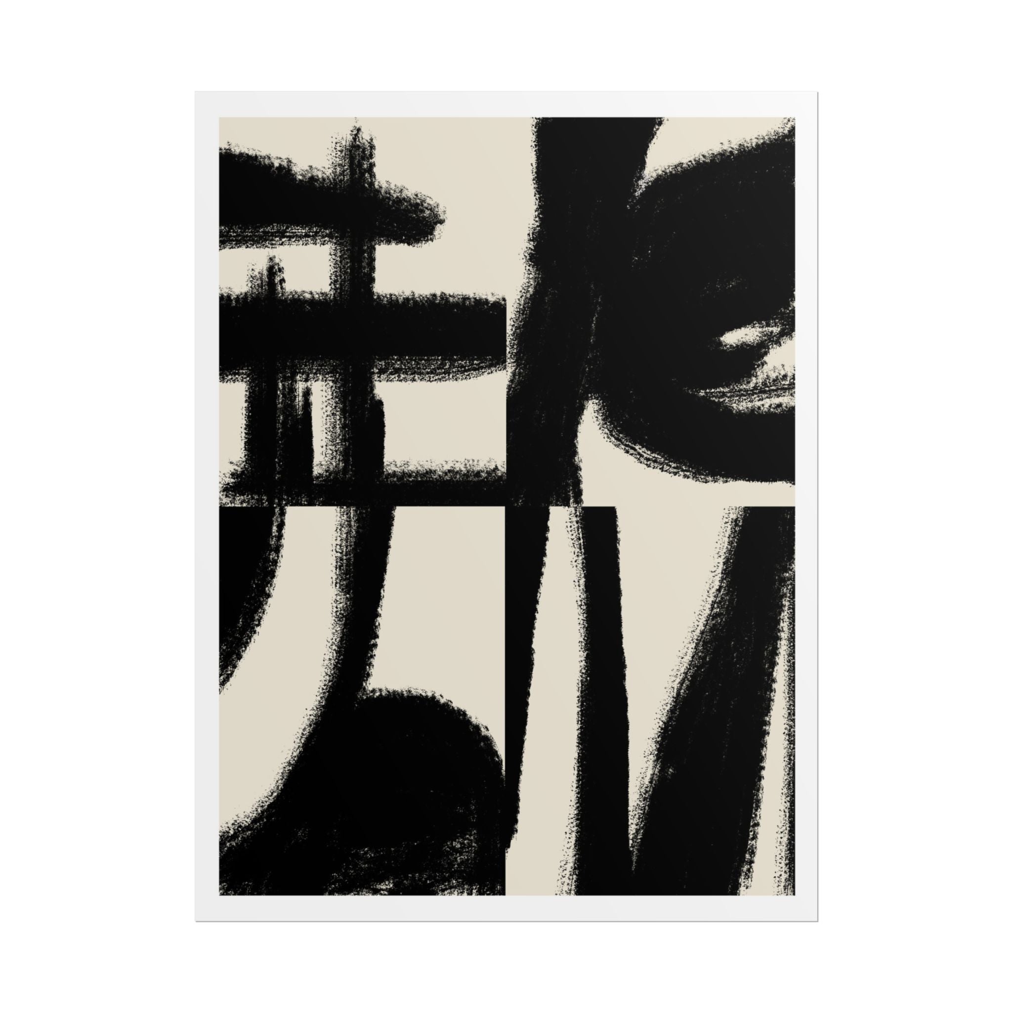 Midnight Gesture Fragments - Poster