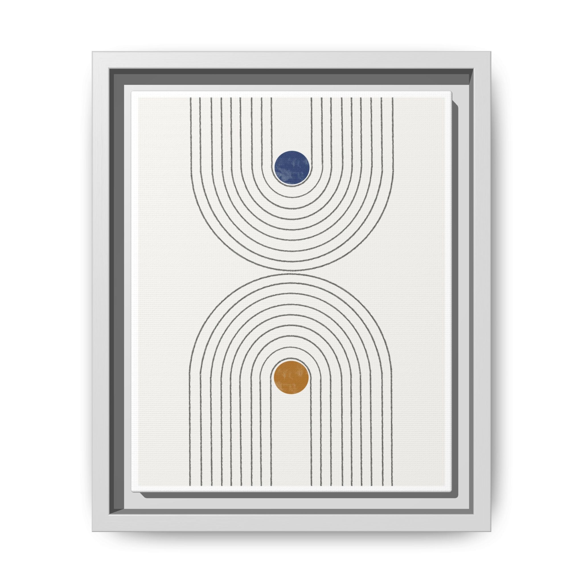Dual Orbit Rhythm - Framed