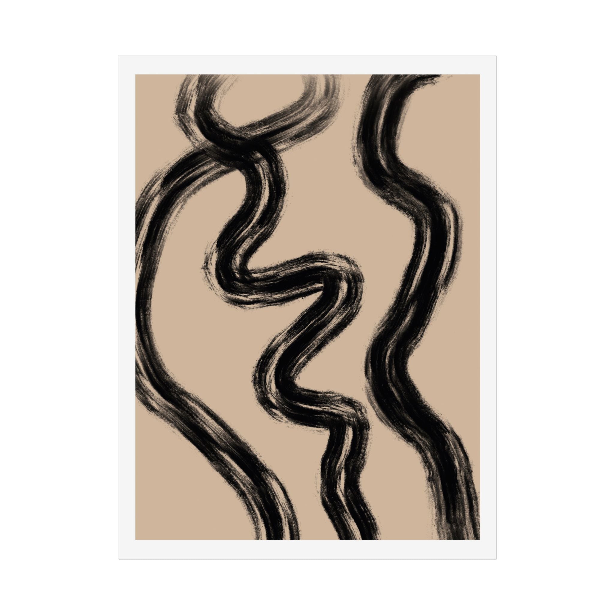 Midnight Current Lines - Poster