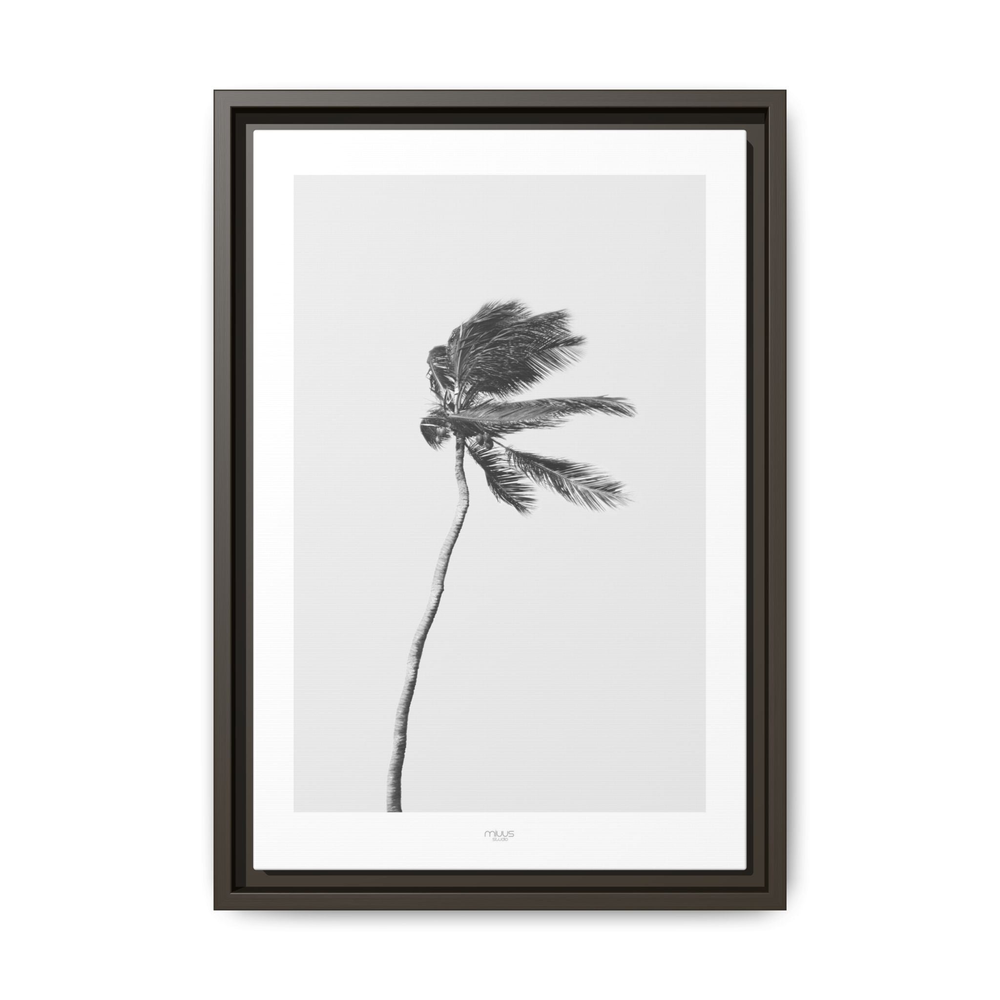 Coastal Silence Sway - Framed