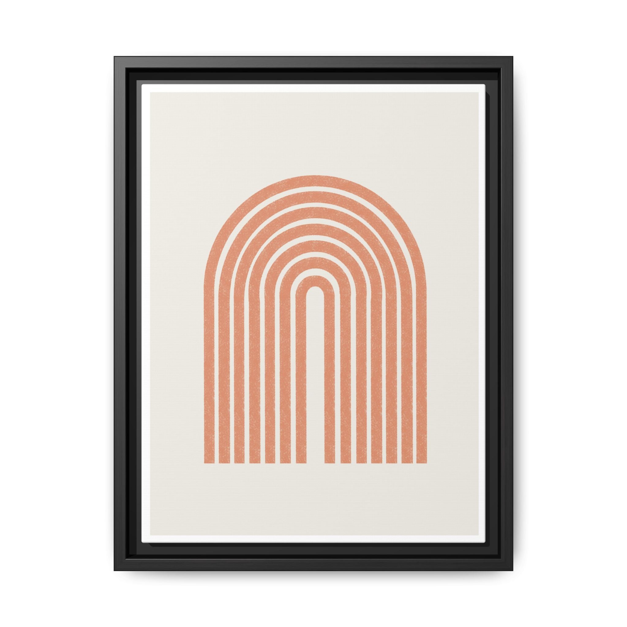 Terracotta Arc Whisper - Framed