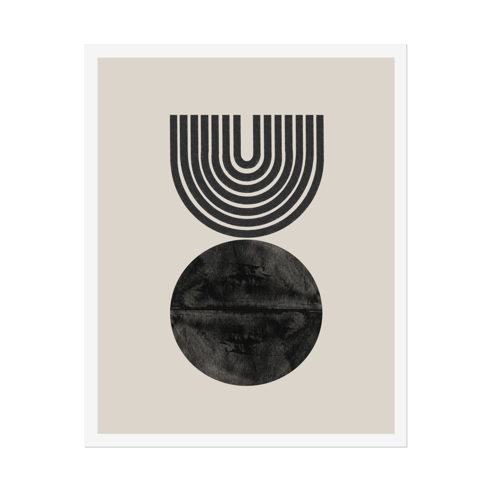 Obsidian Echo Arches - Poster