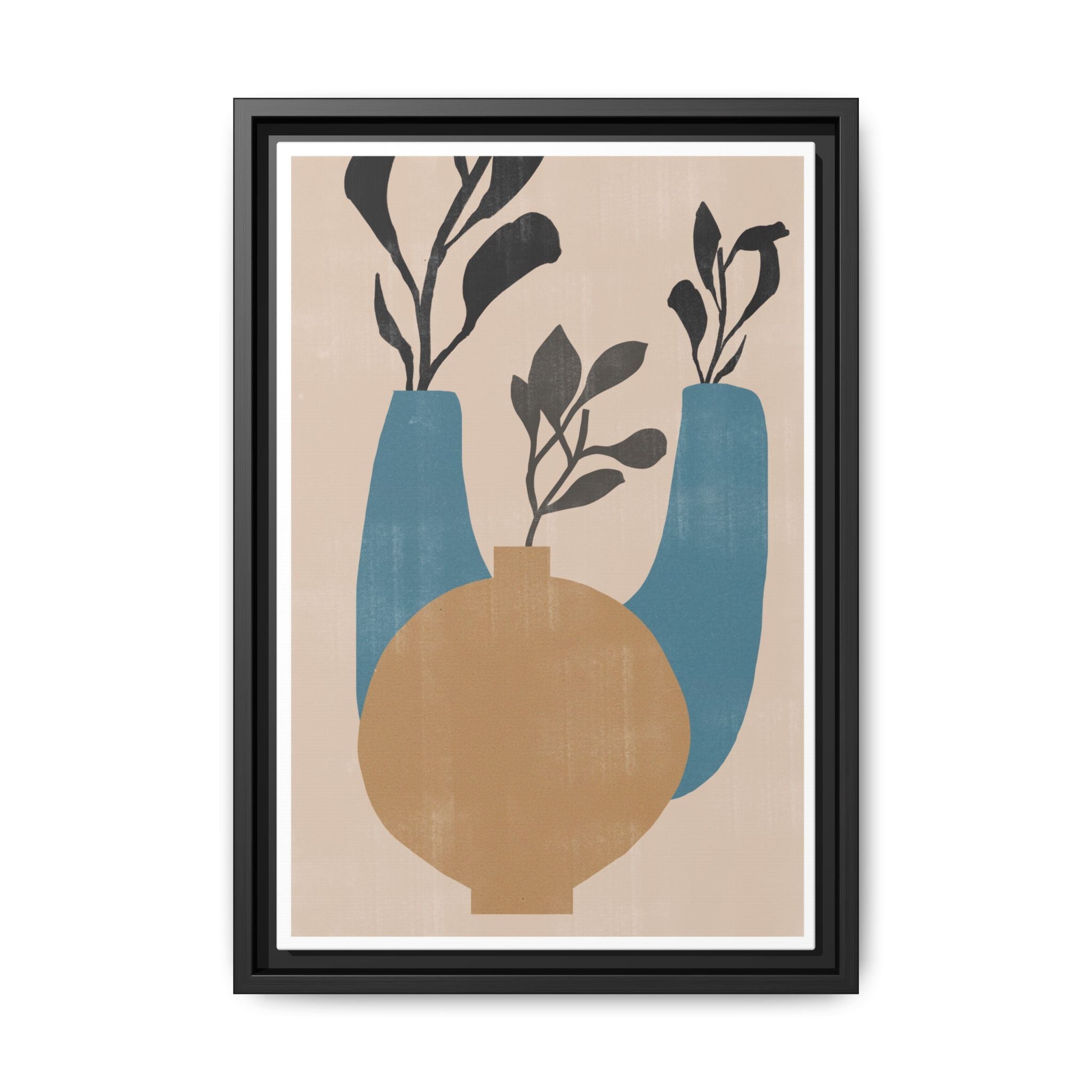 Azure Vessel Harmony - Framed