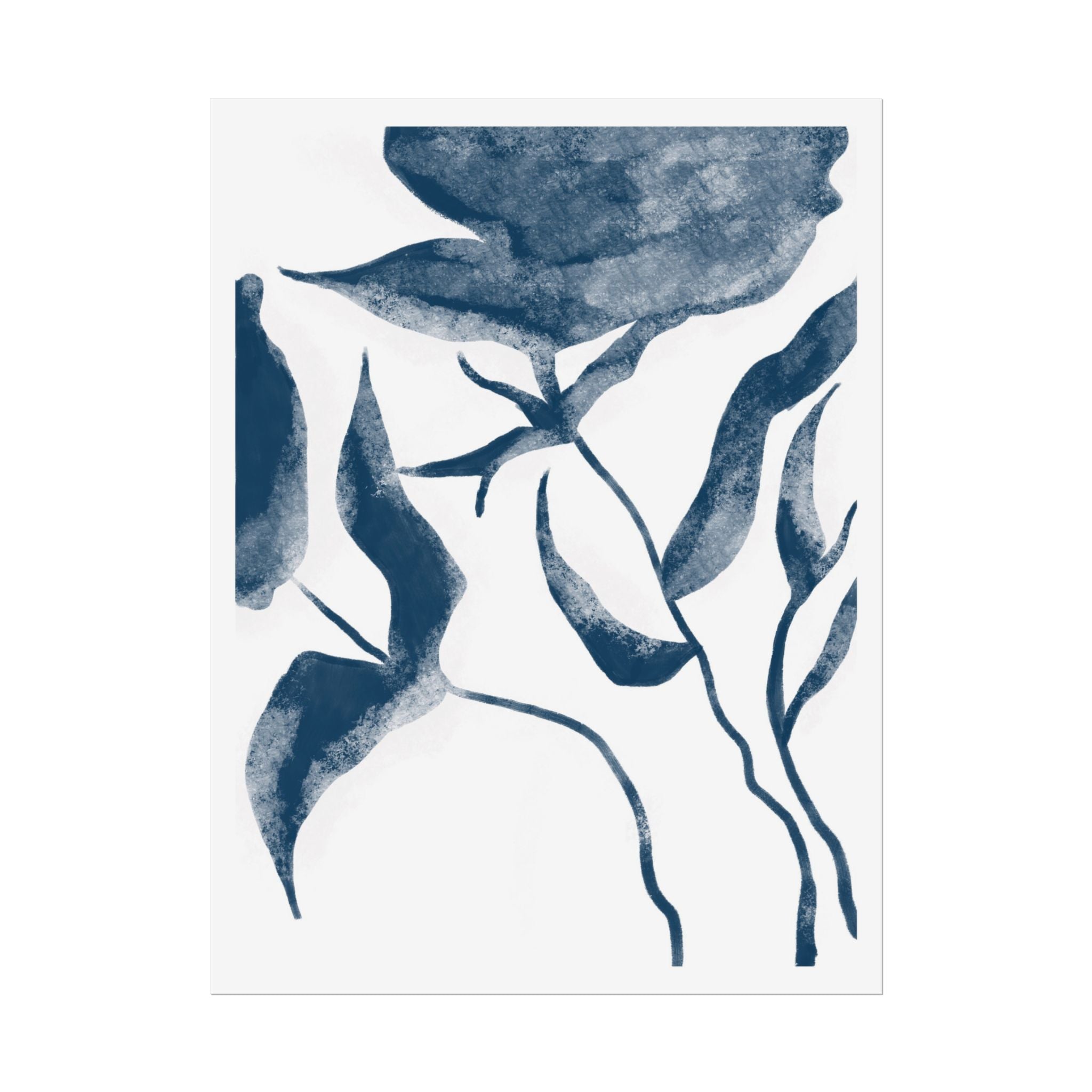 Indigo Bloom Reverie - Poster