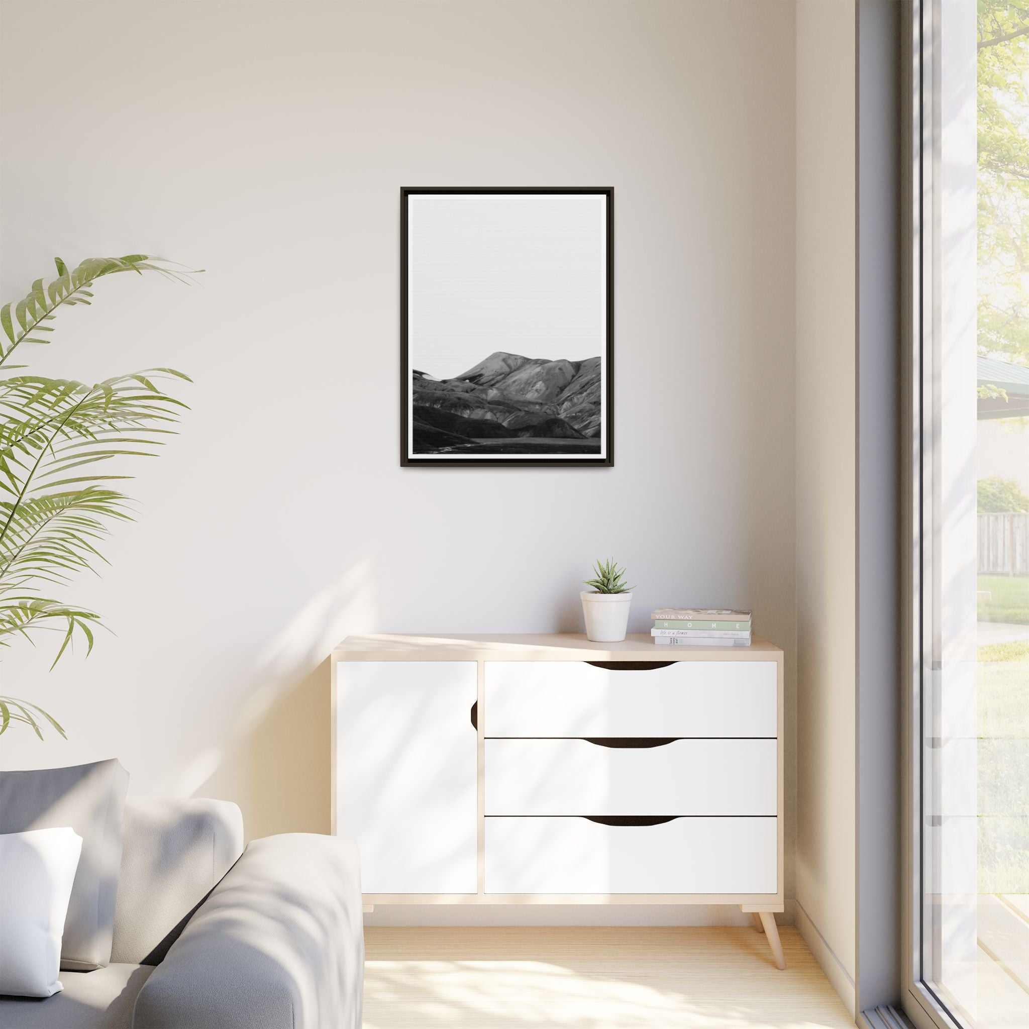 Silent Horizon Drift - Framed