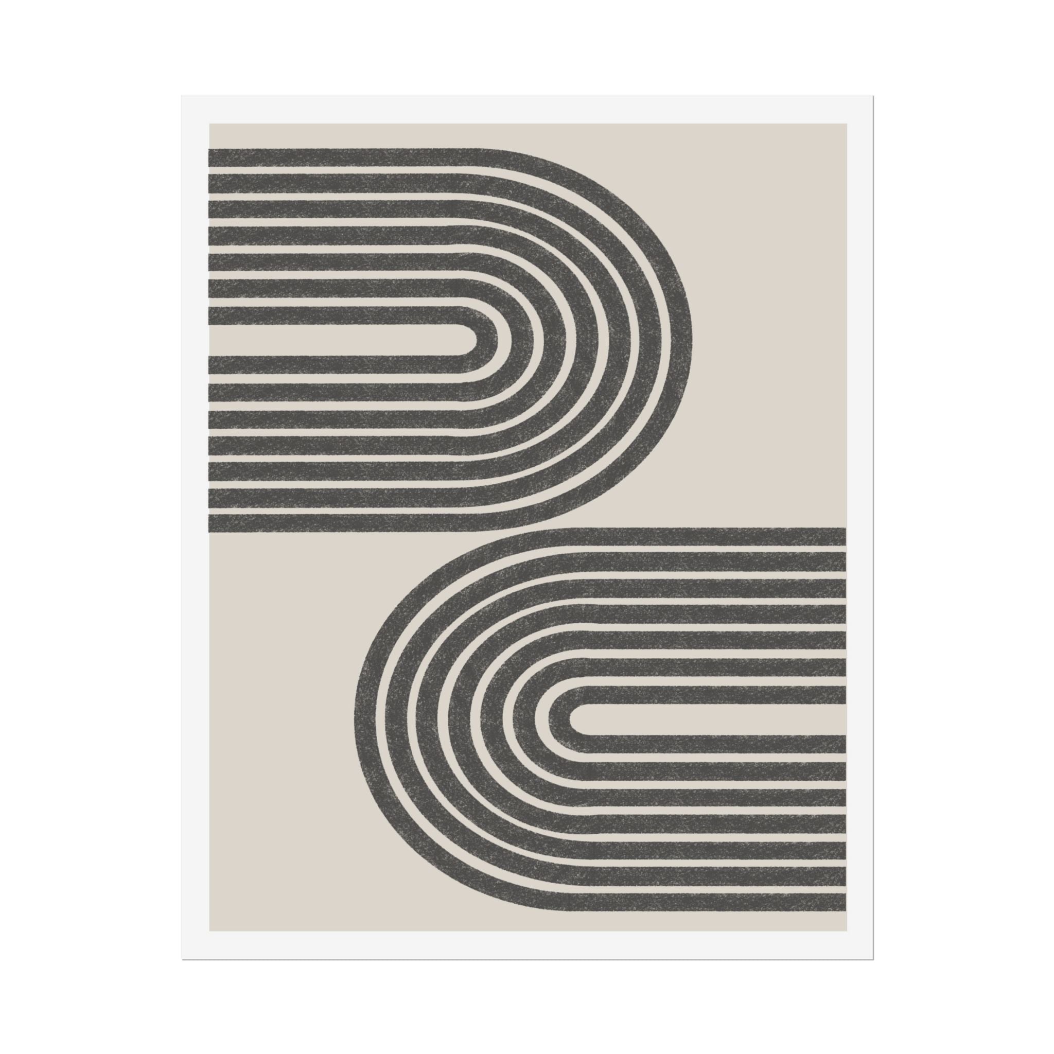 Twin Horizon Currents - Poster