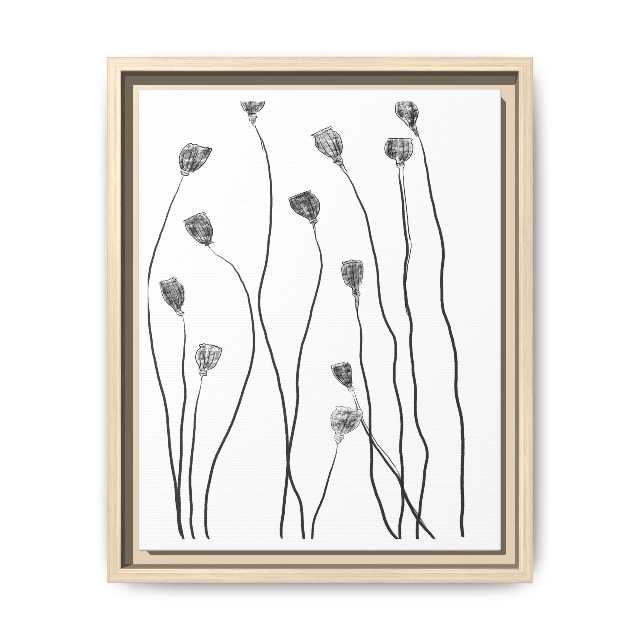 Midnight Seed Reverie - Framed