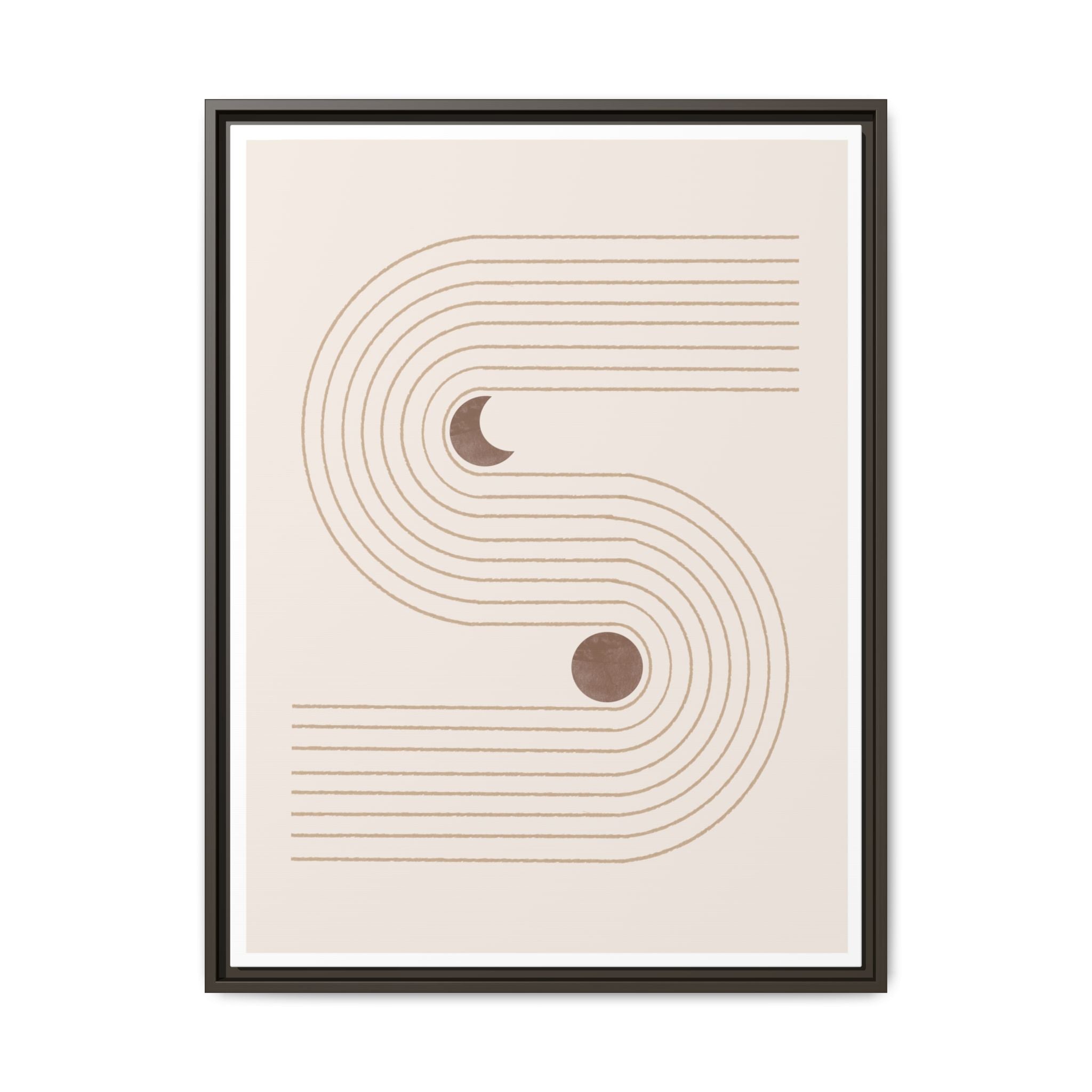 Desert Orbit Passage - Framed