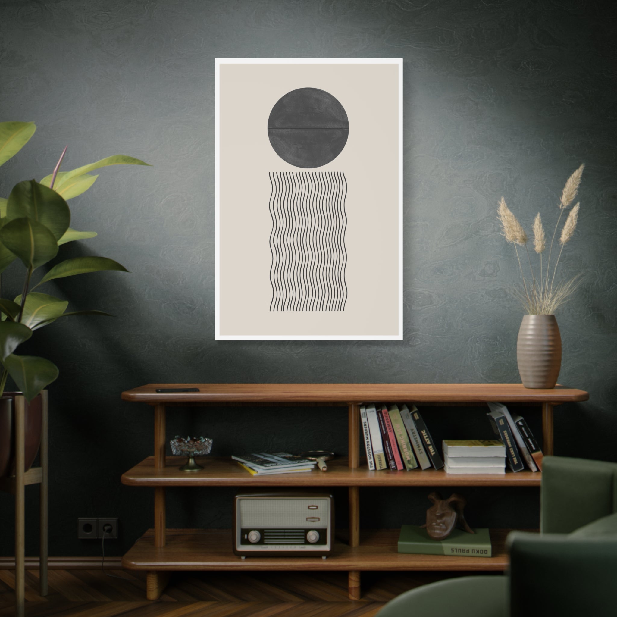 Celestial Wave Alignment - Canvas