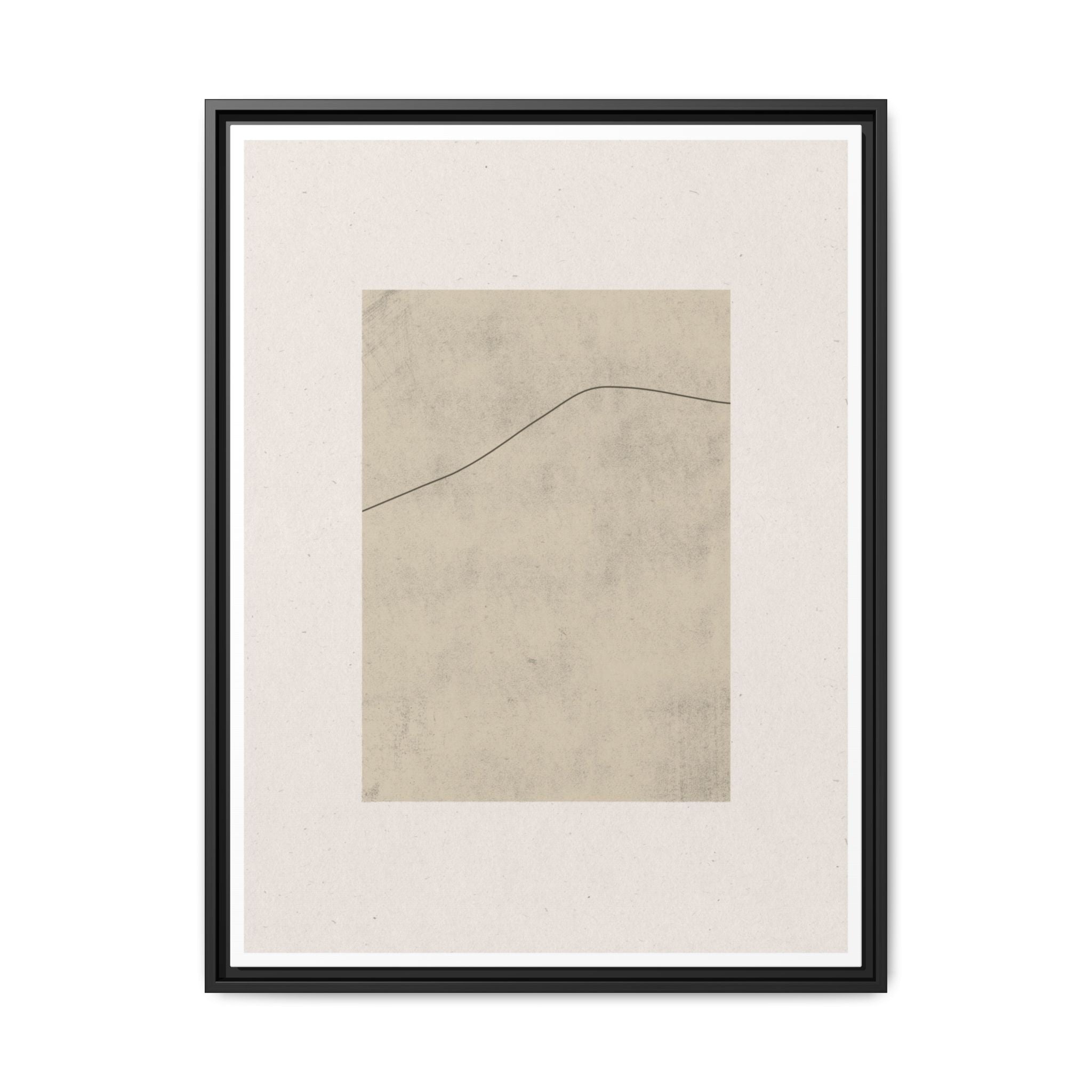 Whispered Horizon Trace - Framed