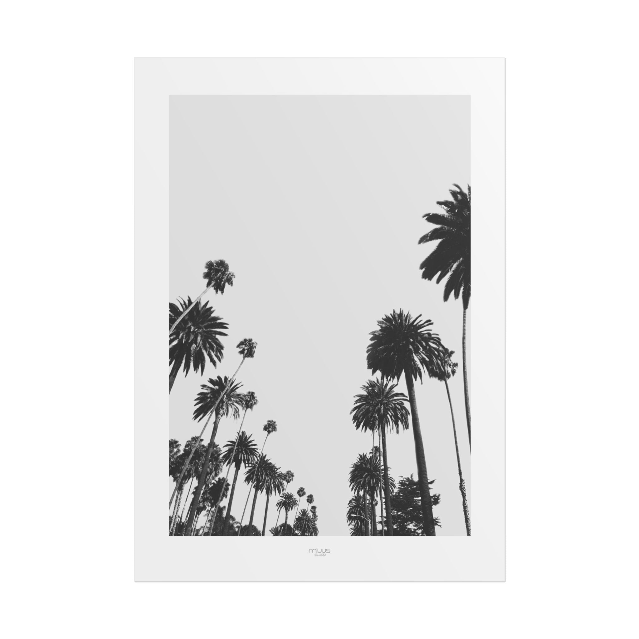 Midnight Palm Reverie - Poster