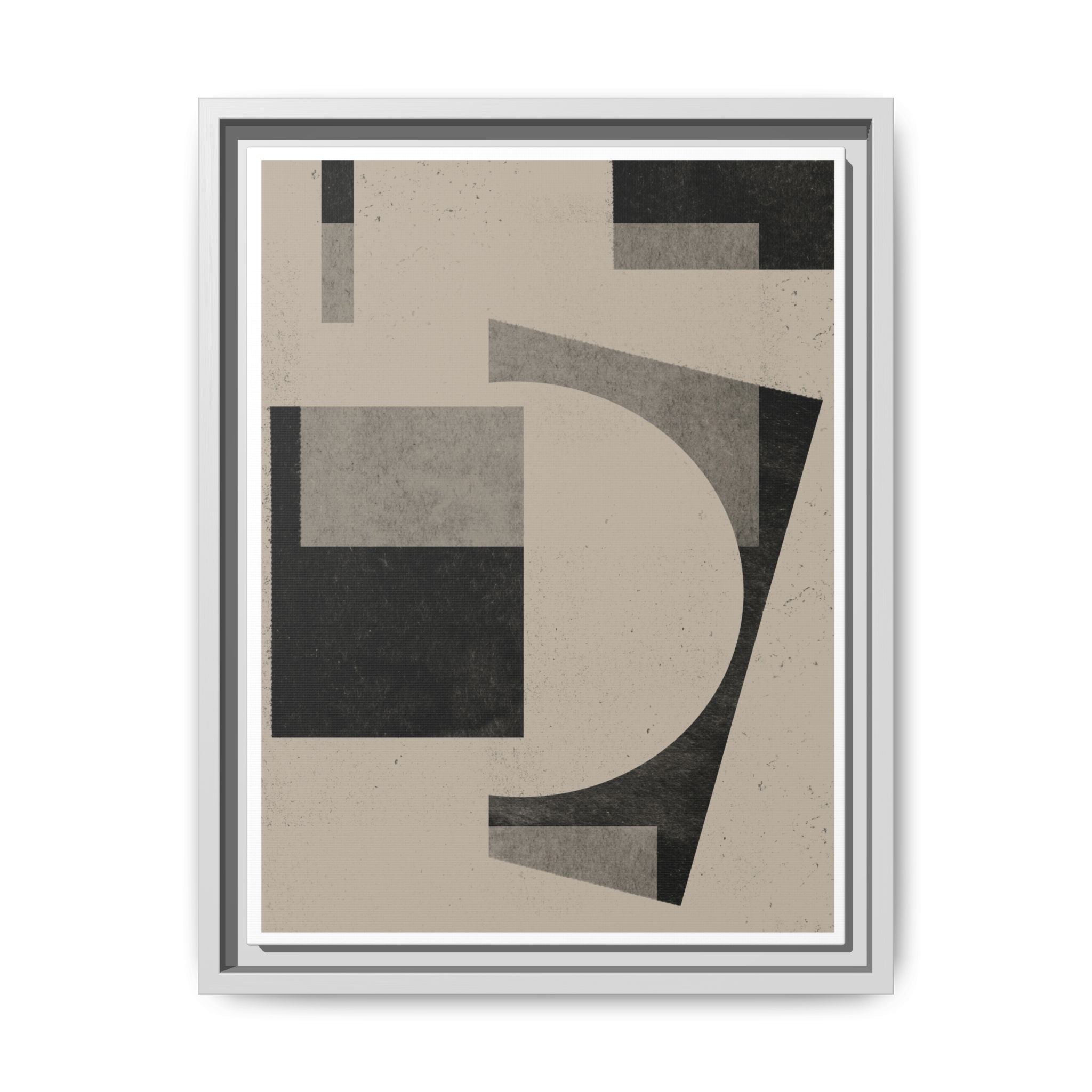 Obsidian Balance Study - Framed