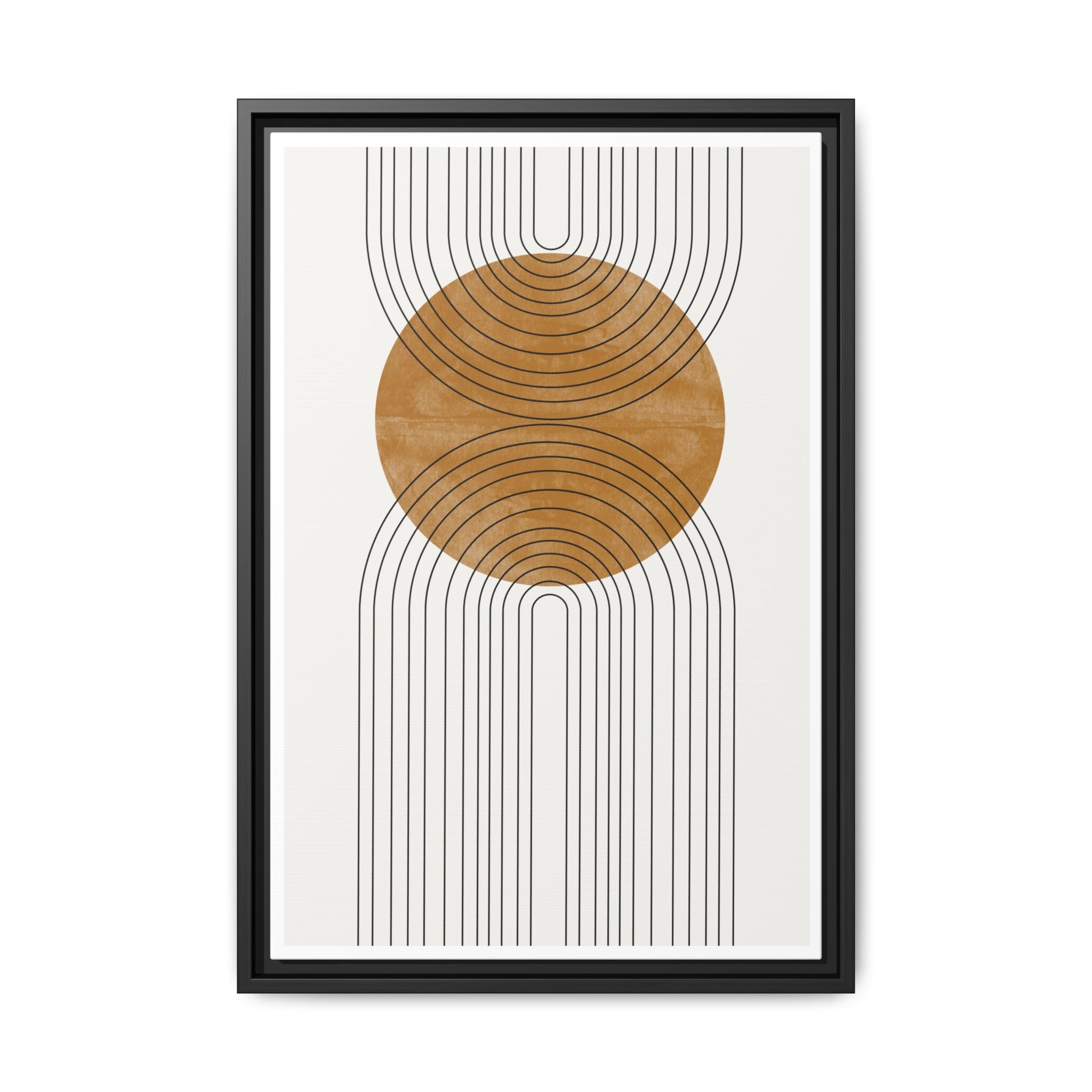 Golden Horizon Convergence - Framed