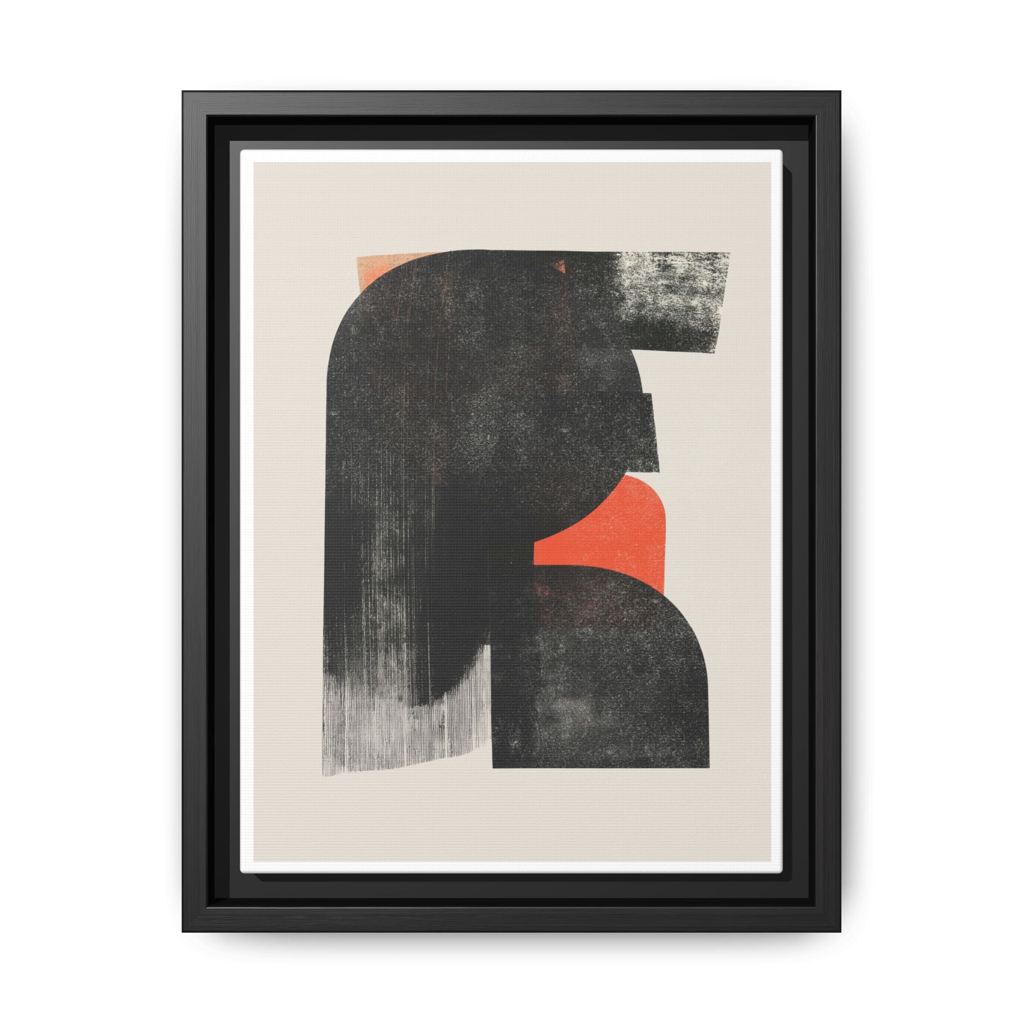 Ember Shadow Structure - Framed
