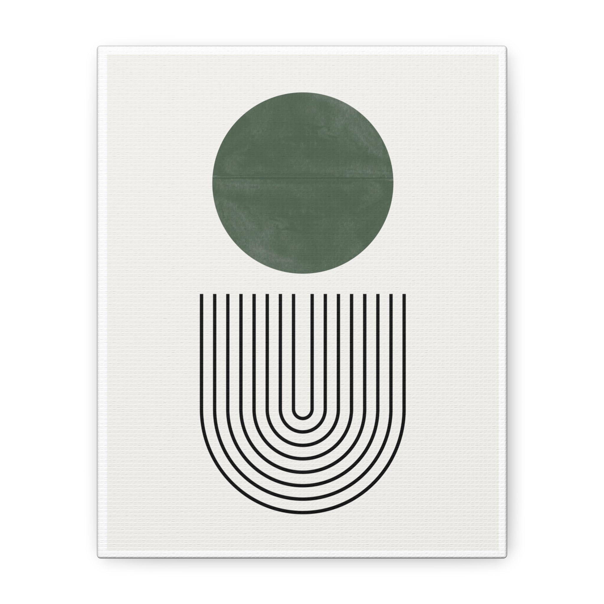 Emerald Orbit Pathways - Canvas