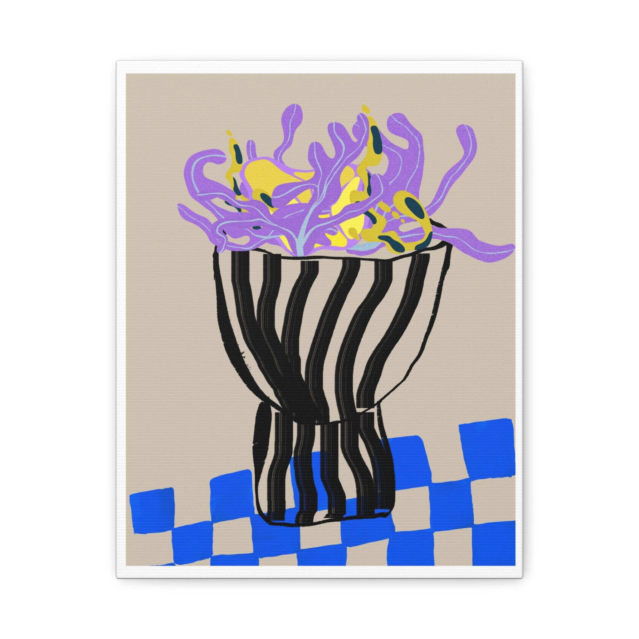 Lavender Coral Mirage - Canvas