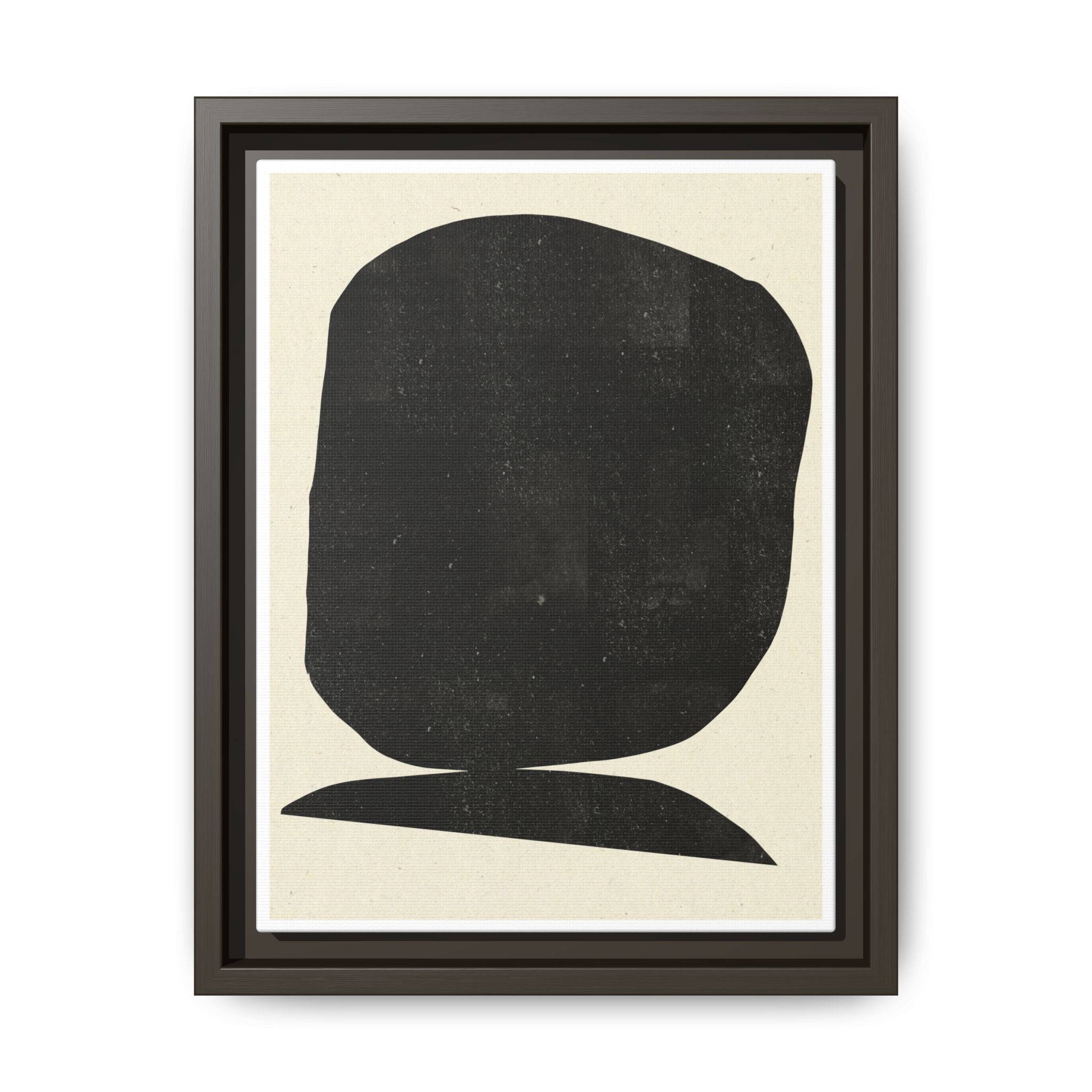 Midnight Monolith Whisper - Framed