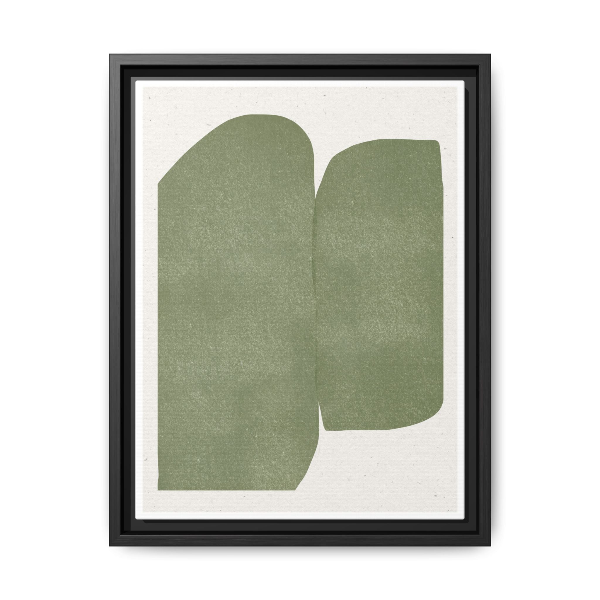Sage Monolith Whisper - Framed