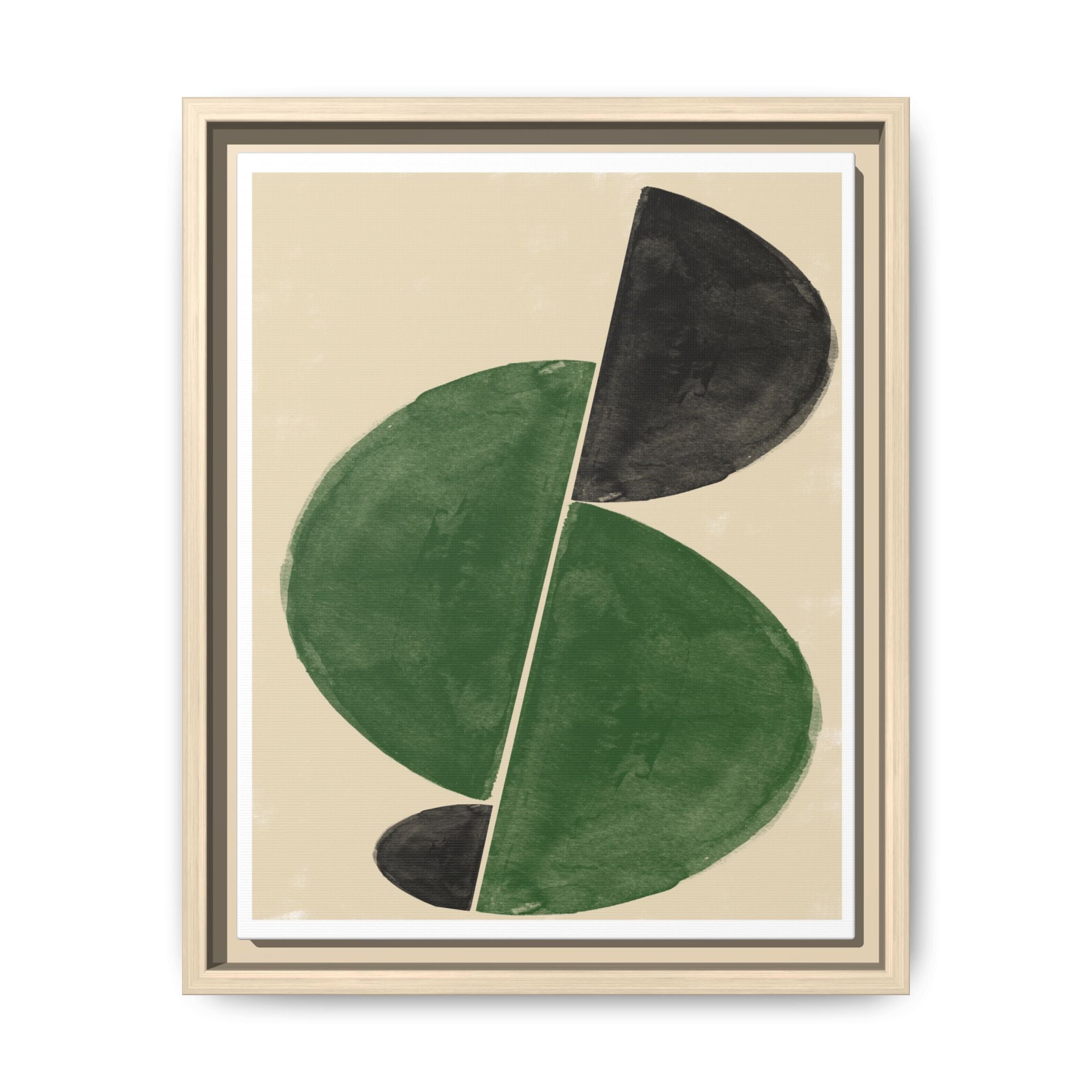 Verdant Eclipse Balance - Framed