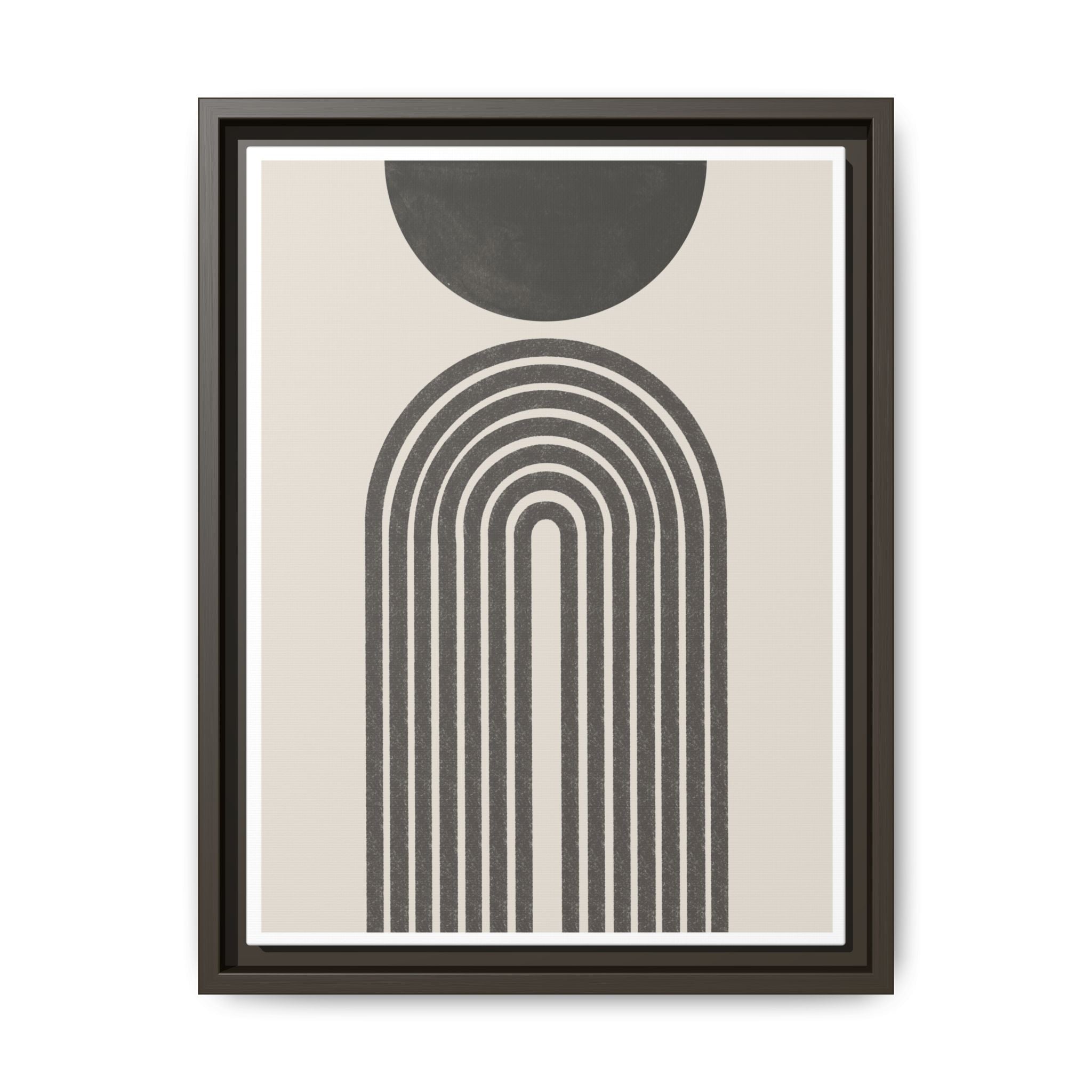 Obsidian Arch Resonance - Framed