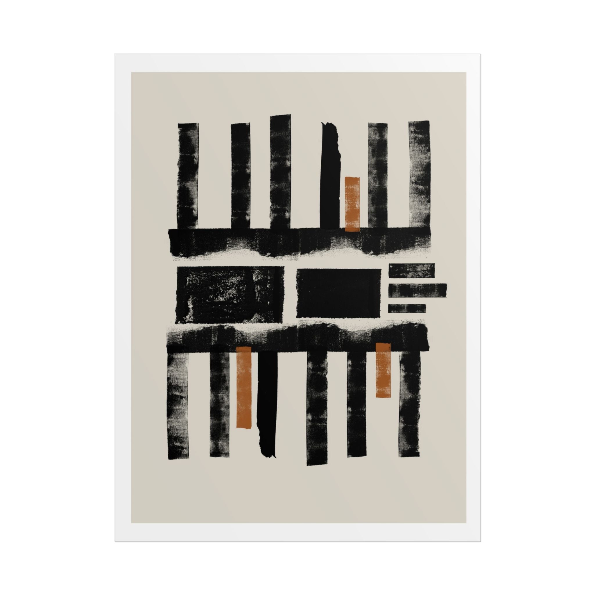Amber Shadow Alignments - Poster