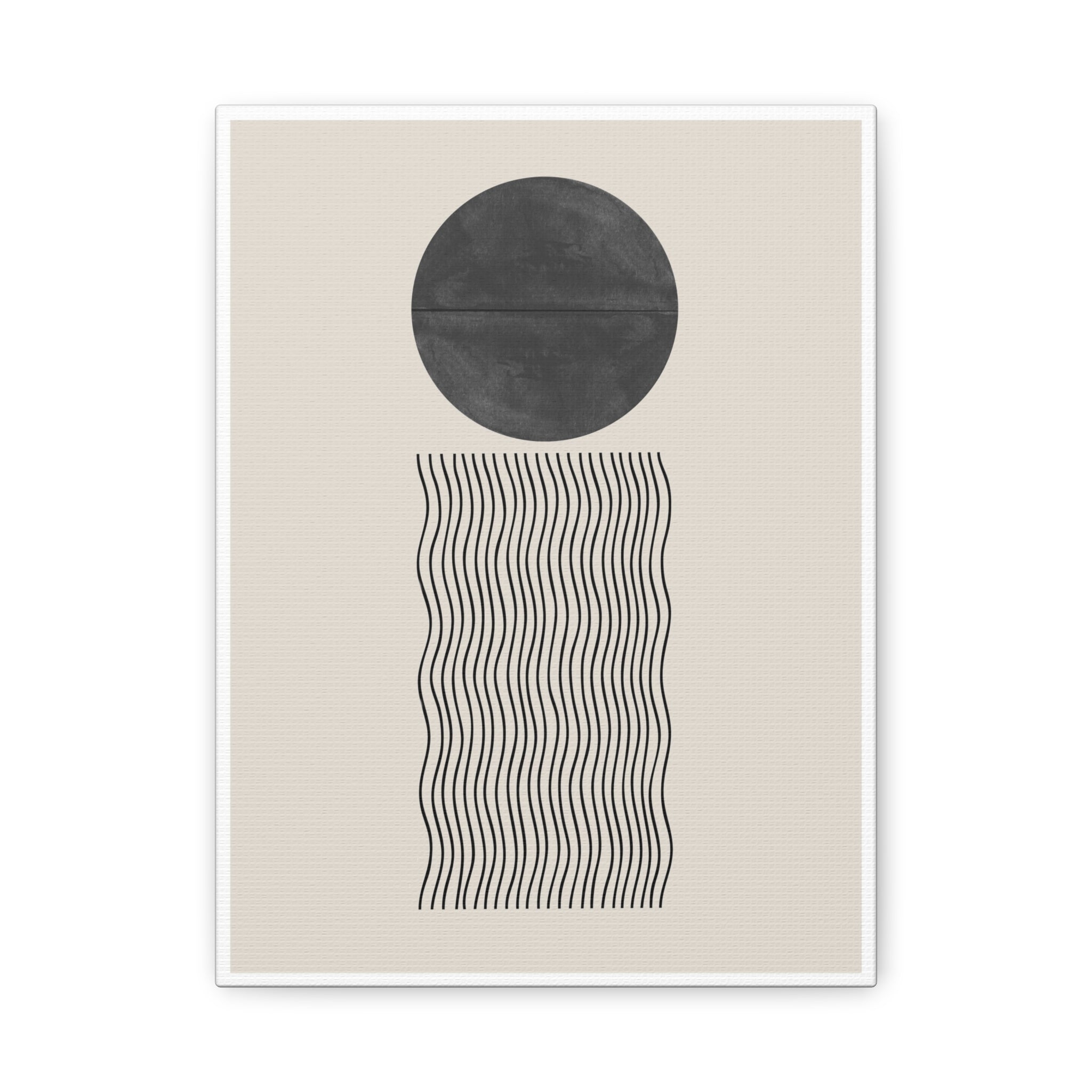 Celestial Wave Alignment - Canvas