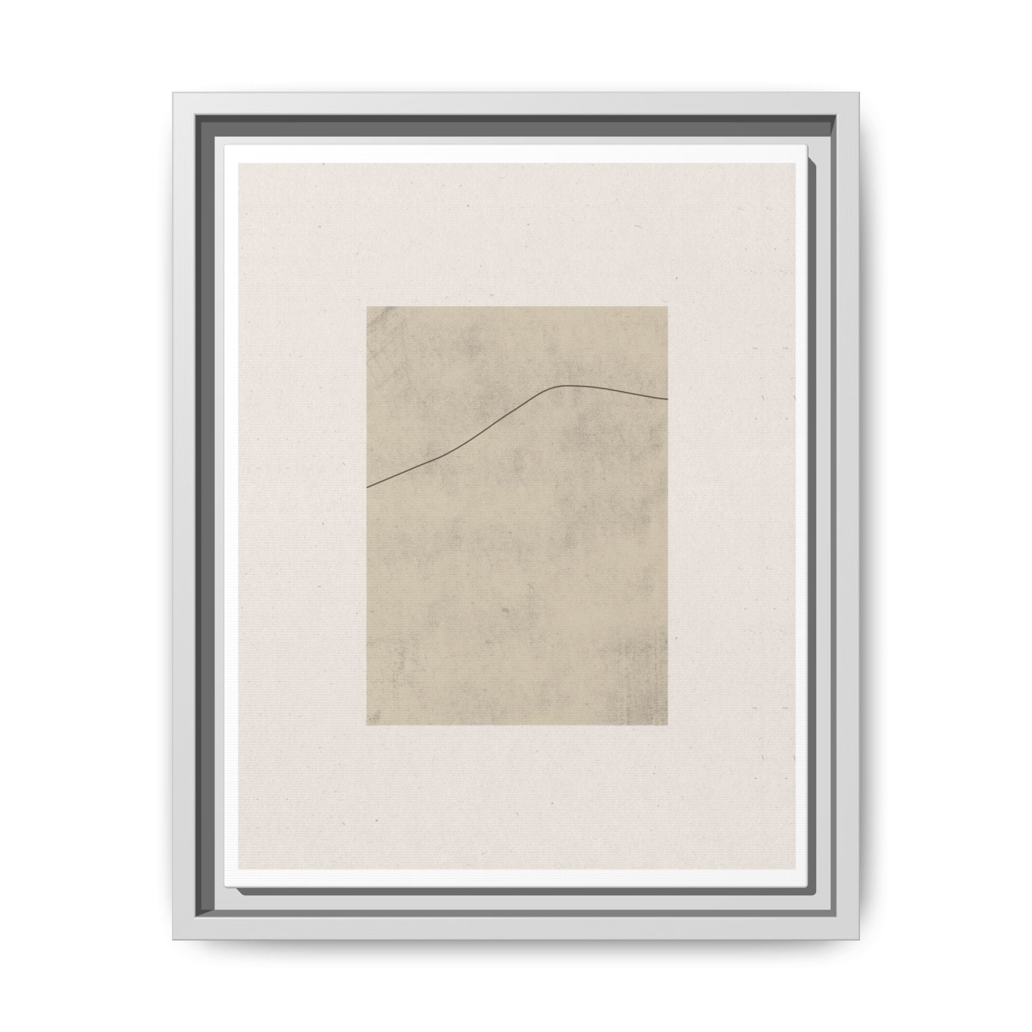 Whispered Horizon Trace - Framed