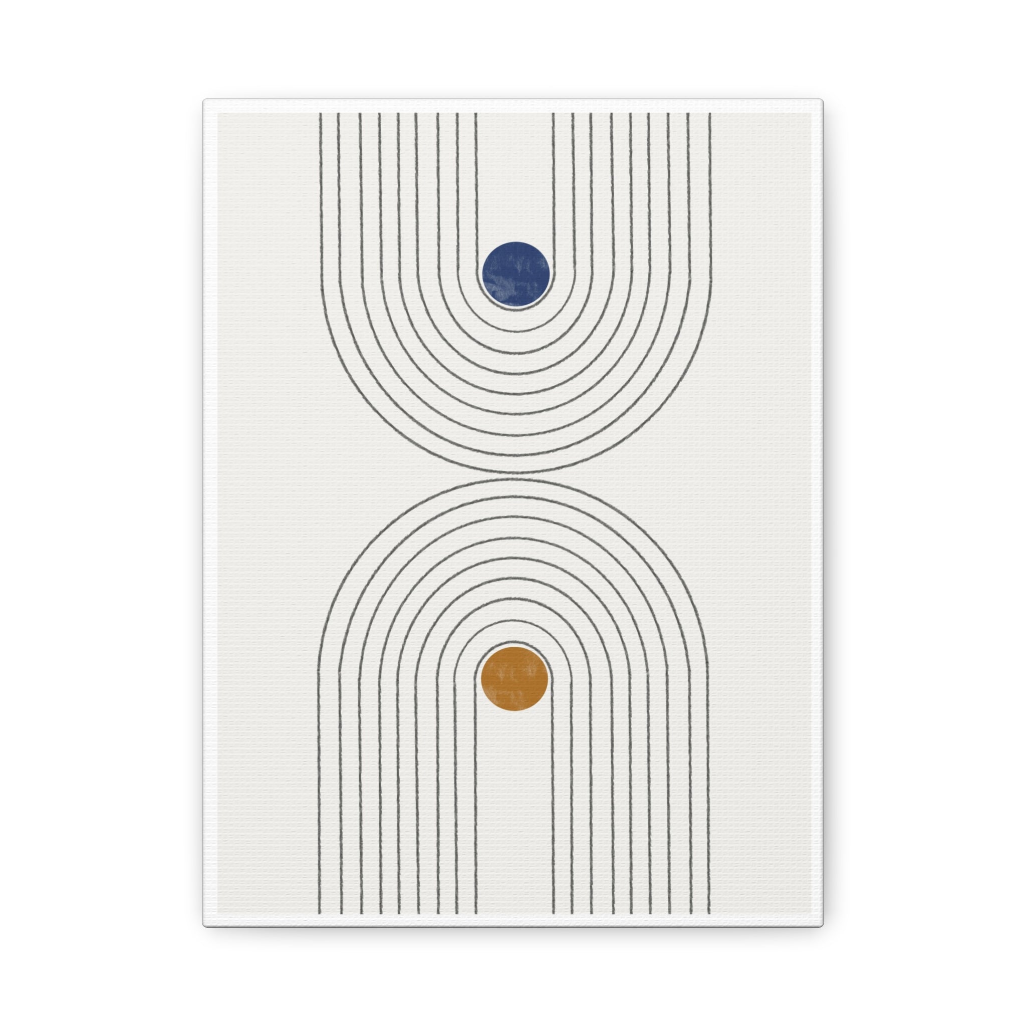 Dual Orbit Rhythm - Canvas