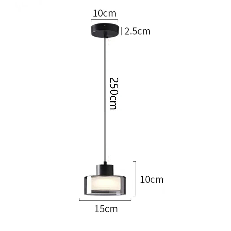 Italian Glass Pendant Light
