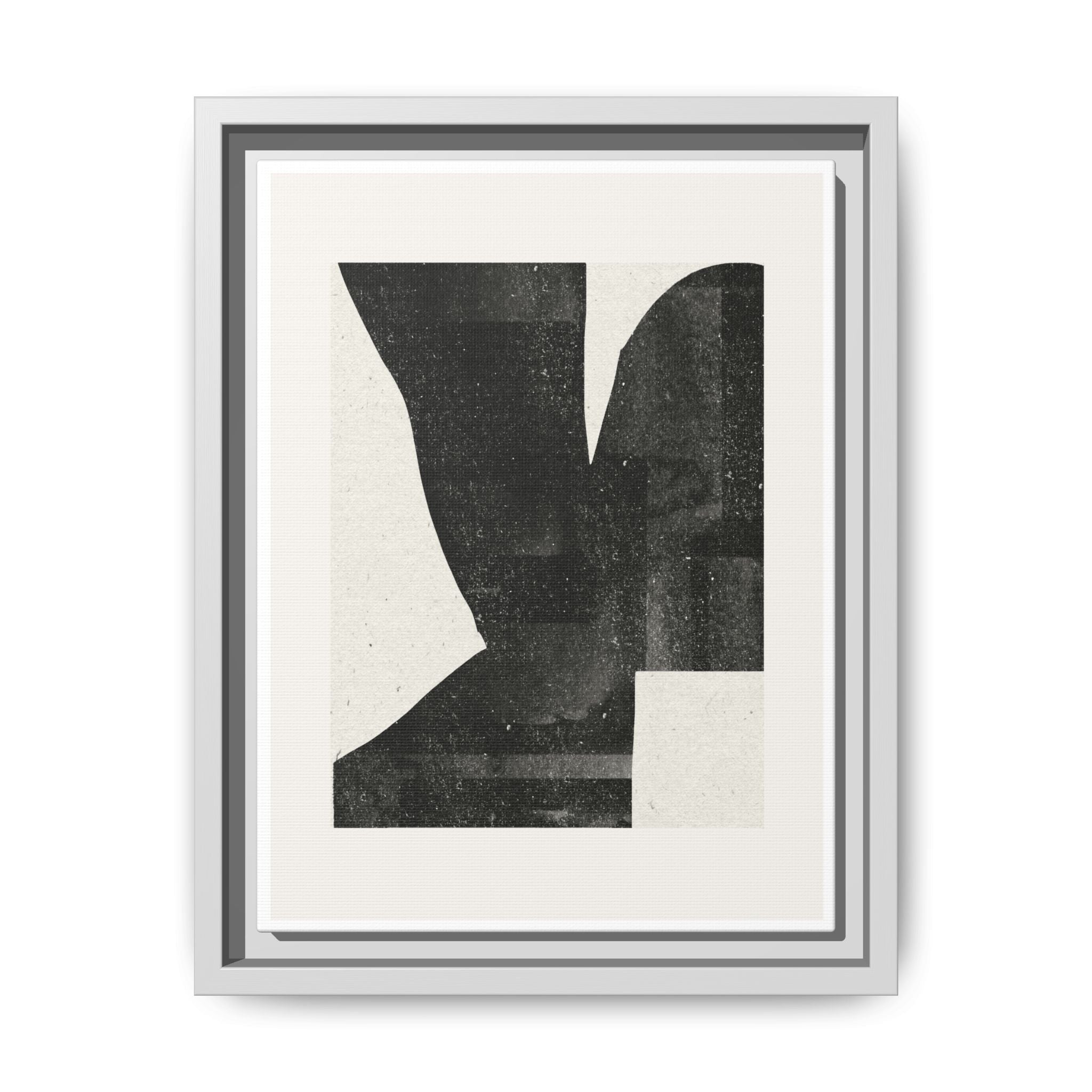 Noir Balance Echoes - Framed