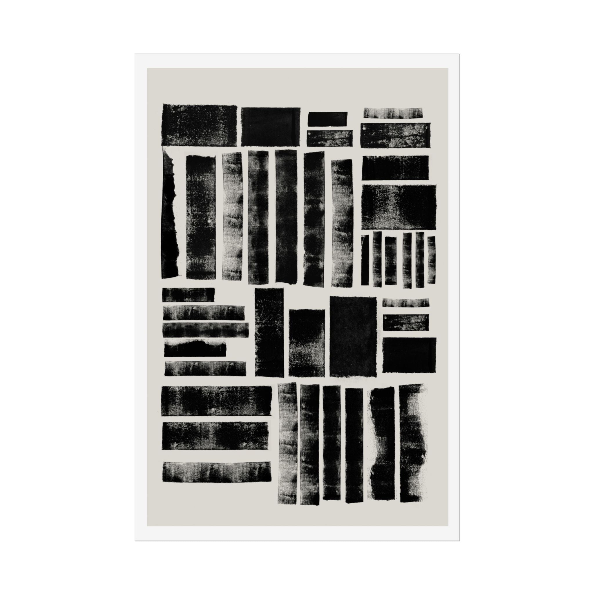 Midnight Rhythm Panels - Poster