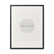 Silent Ivory Horizon - Framed