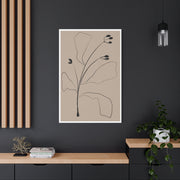 Quiet Botanical Gesture - Canvas