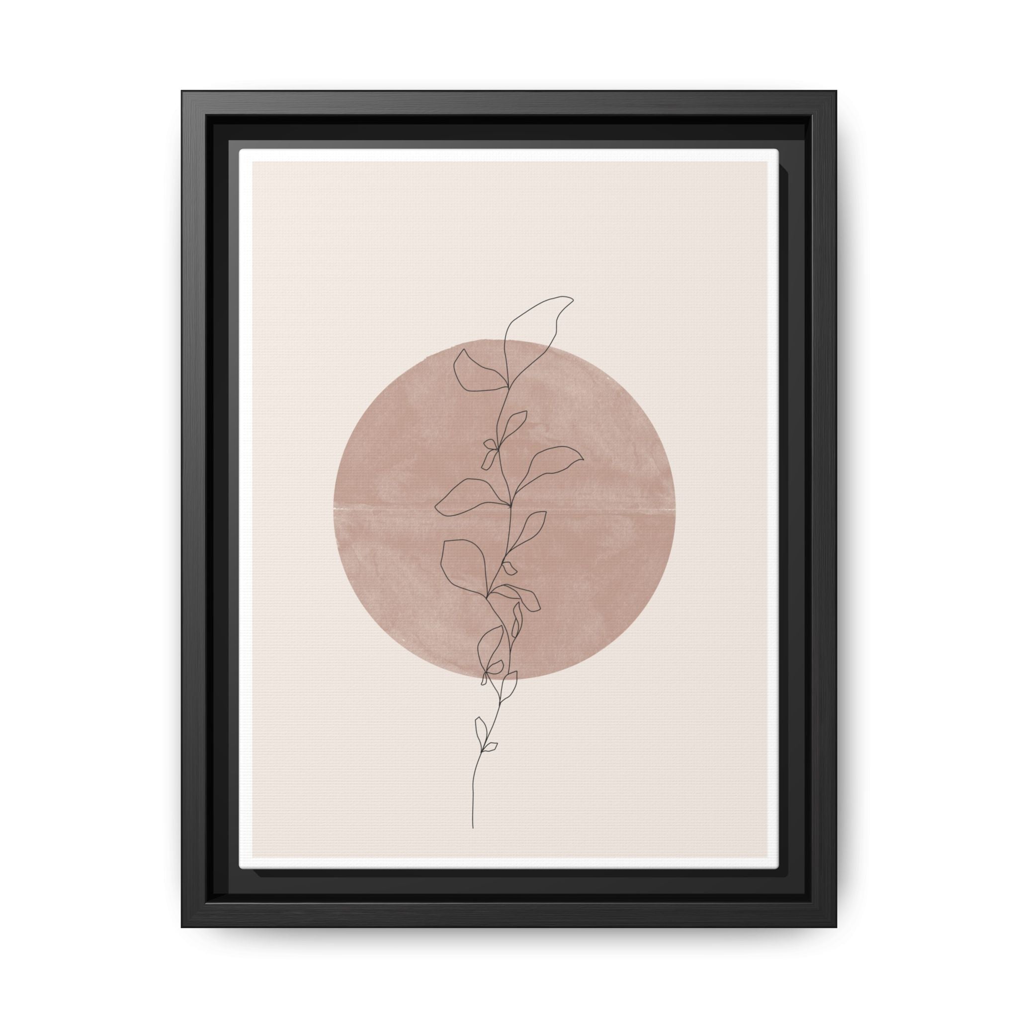 Blush Moonvine Quietude - Framed
