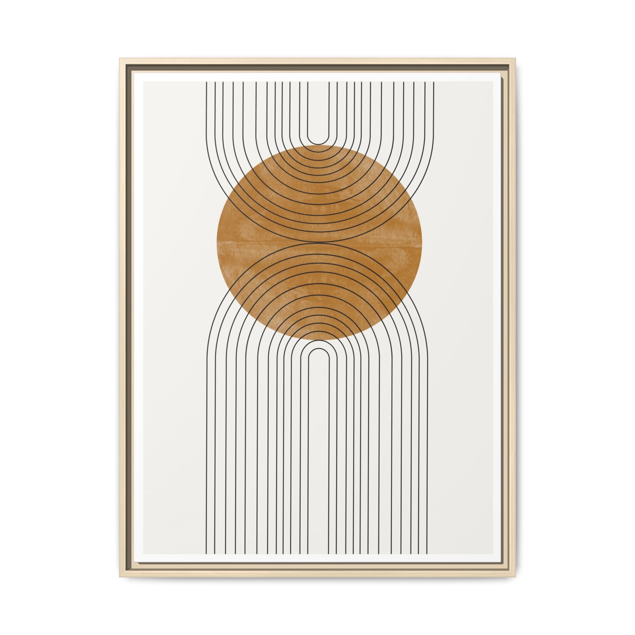 Golden Horizon Convergence - Framed