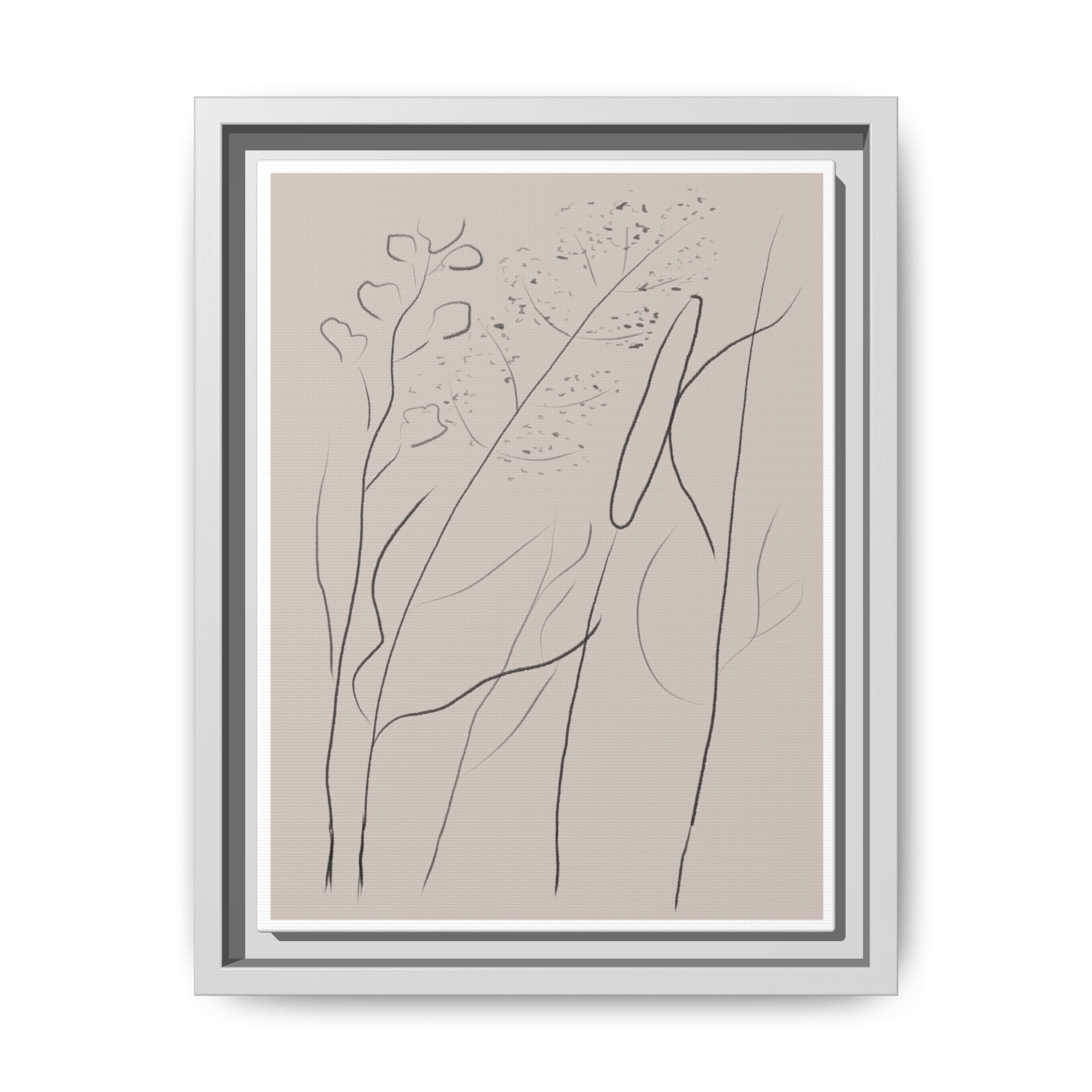 Quiet Woodland Traces - Framed