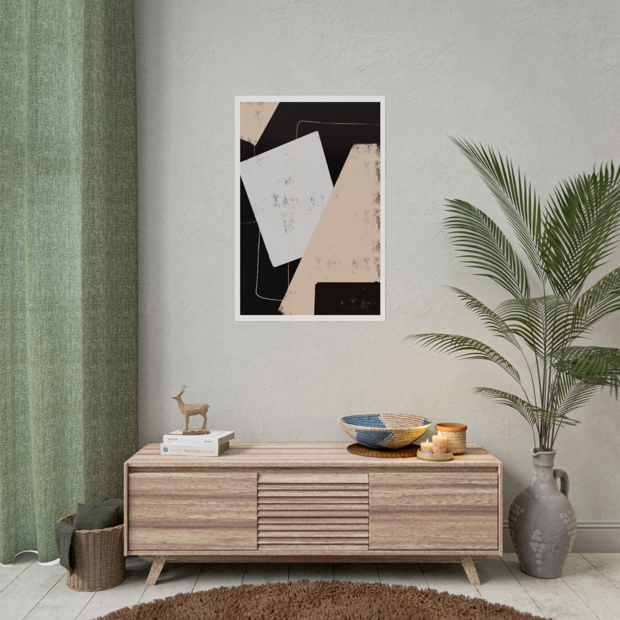 Silent Geometry Passage - Poster