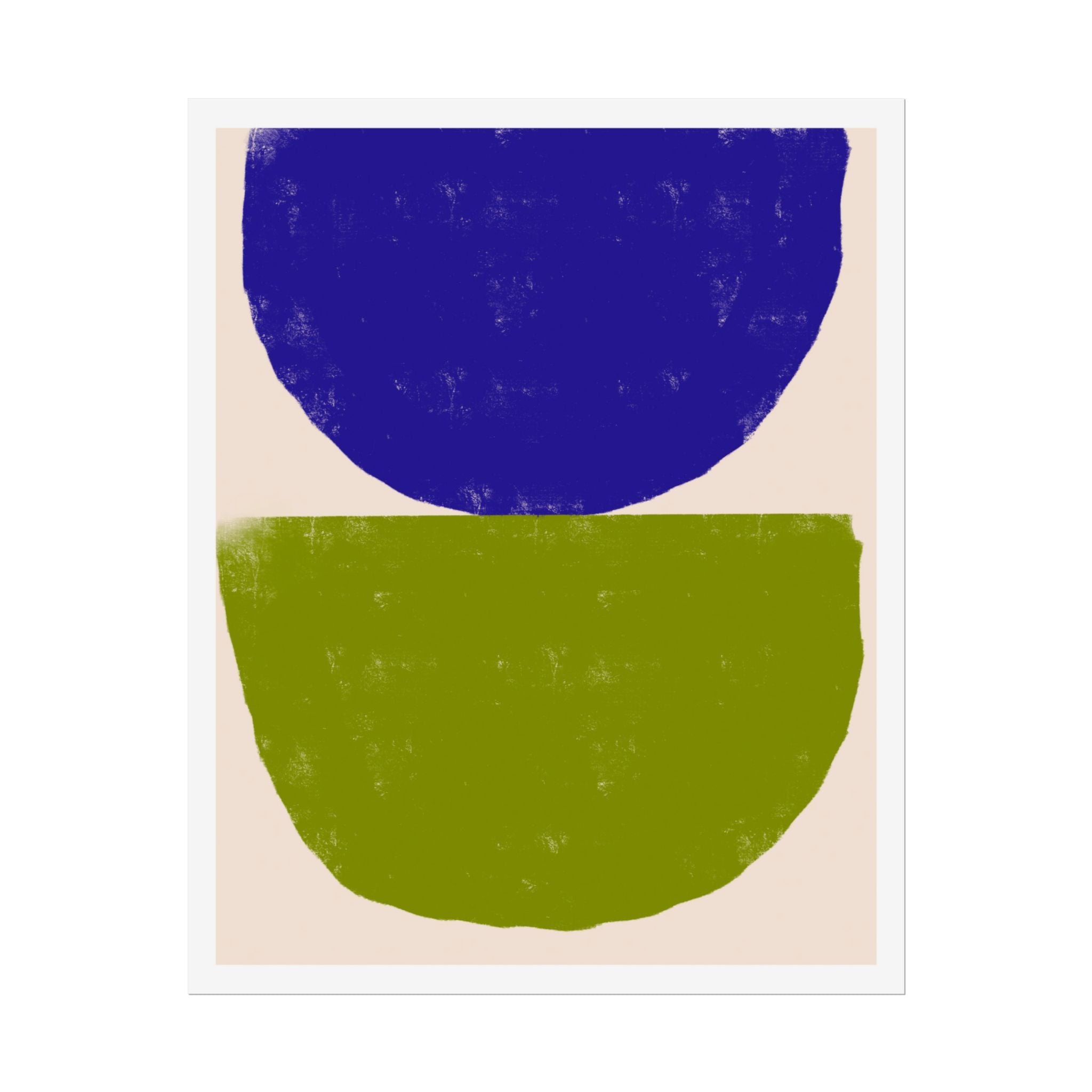 Cobalt Meadow Balance - Poster