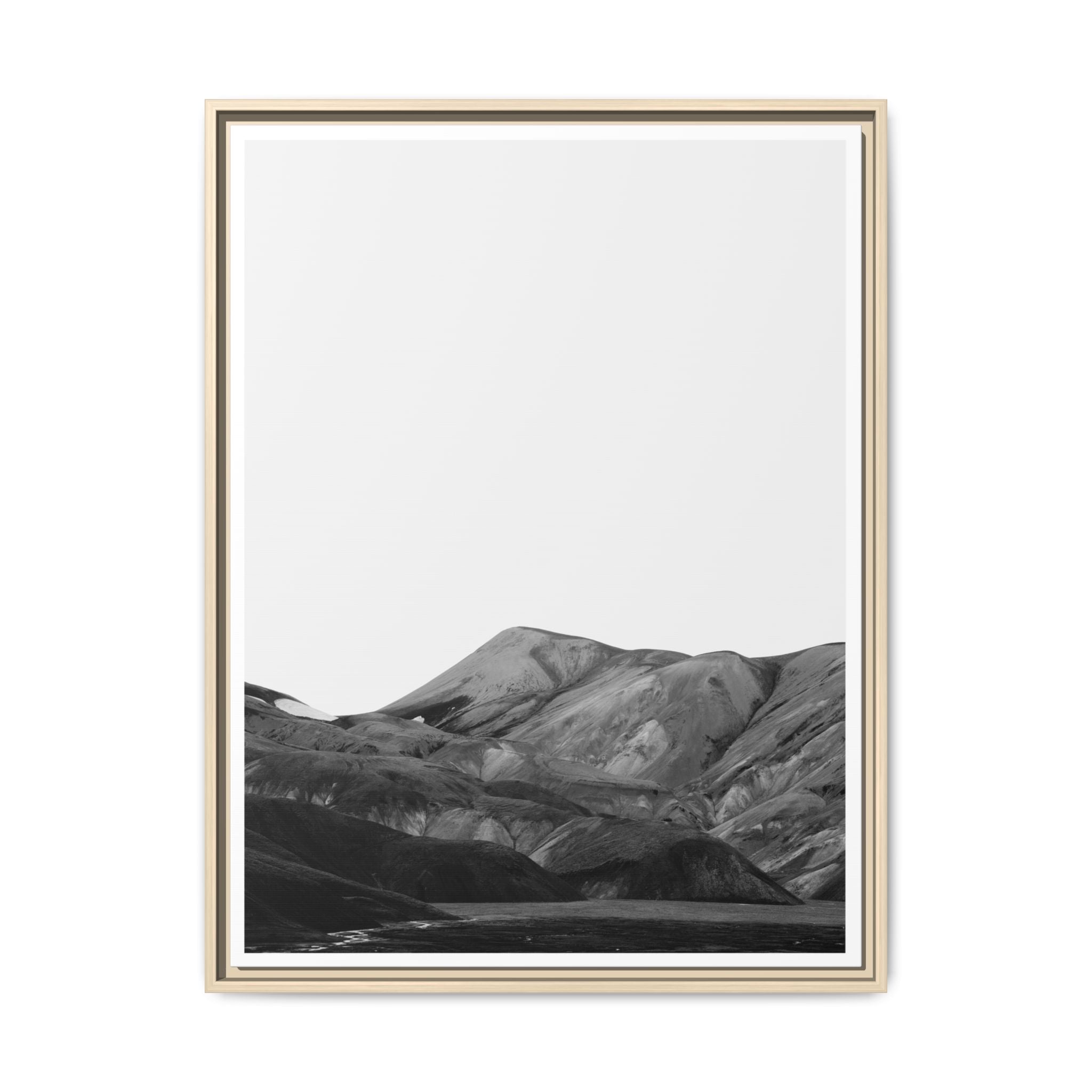 Silent Horizon Drift - Framed