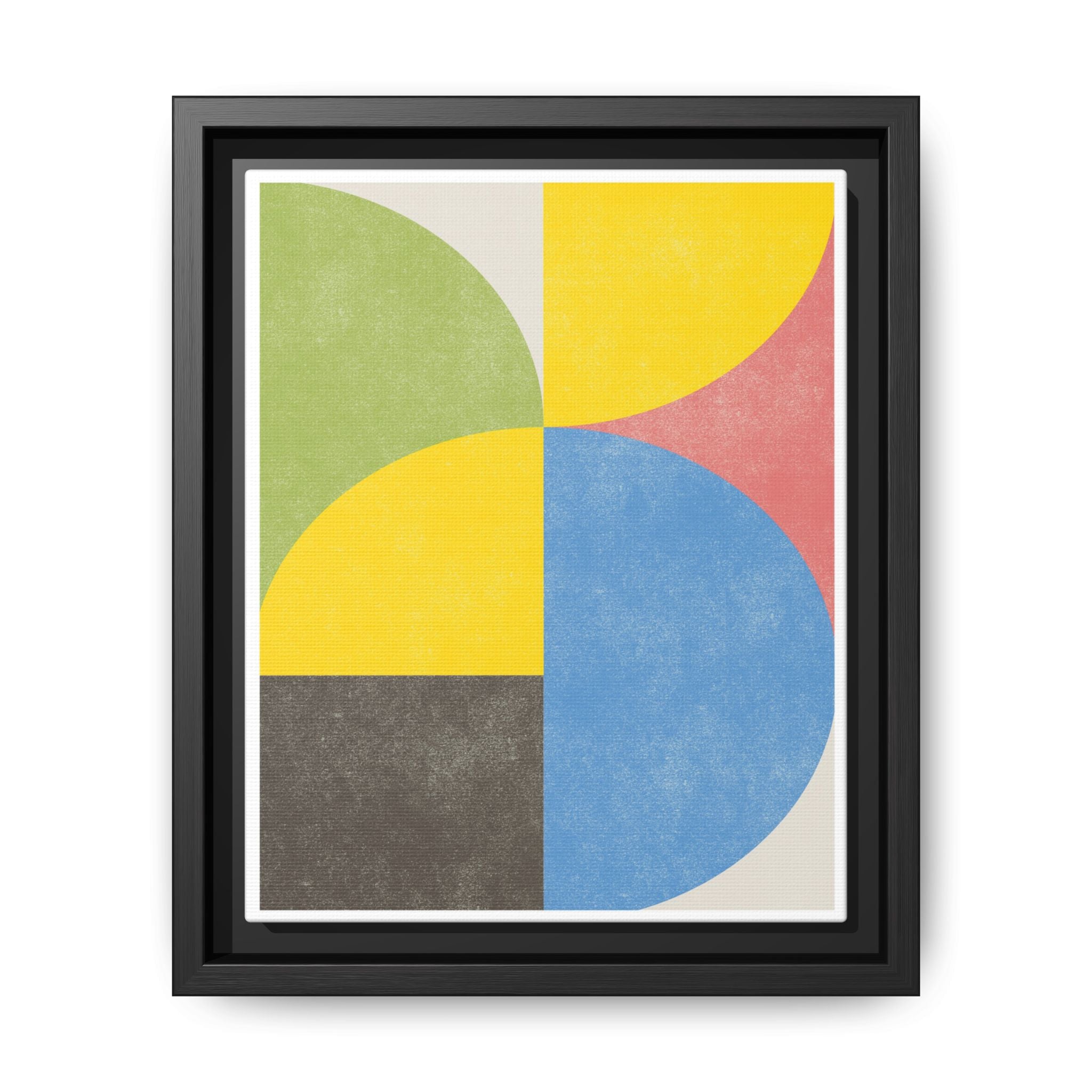 Pastel Orbit Rhythm - Framed