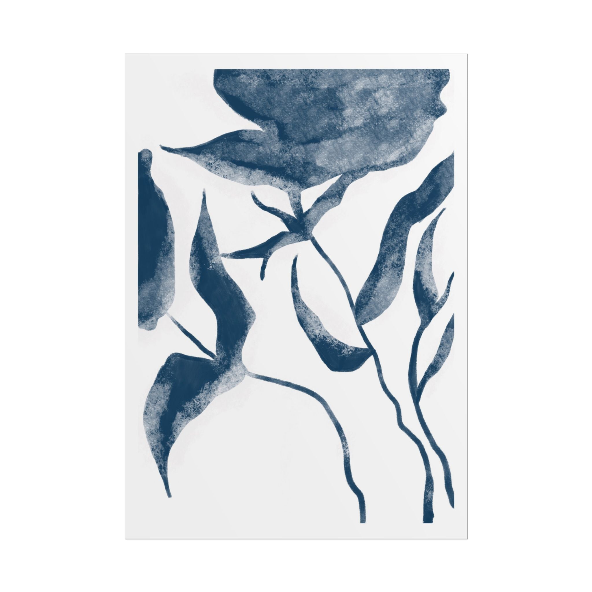 Indigo Bloom Reverie - Poster